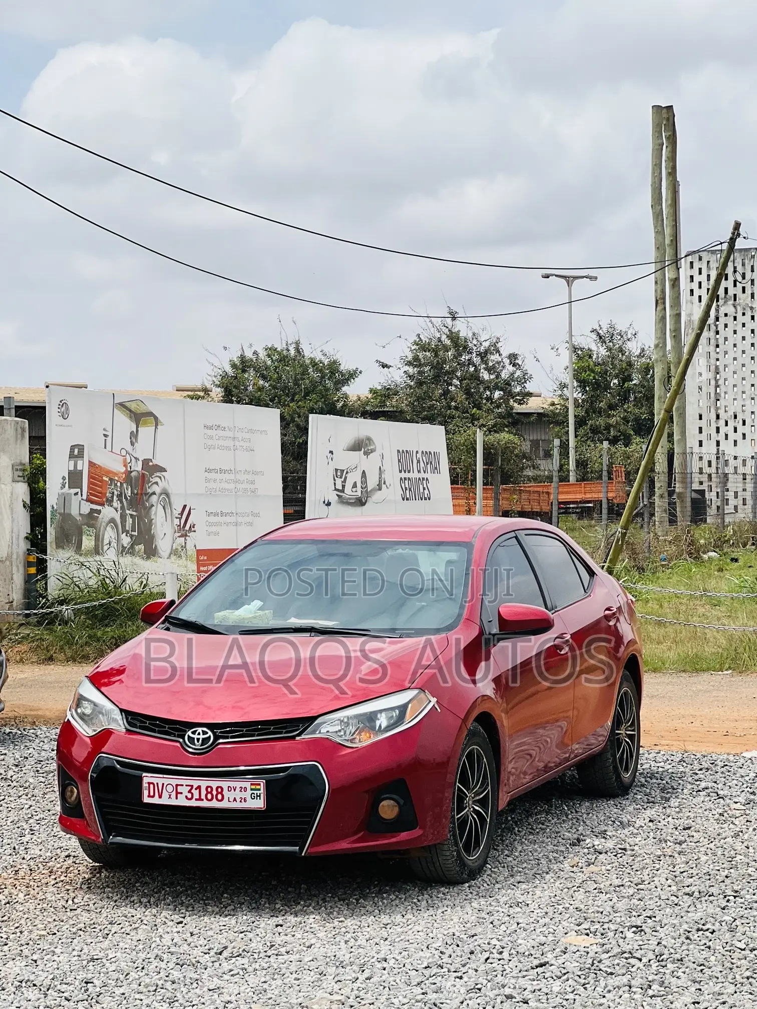Toyota Corolla 2015 Red