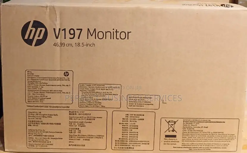 HP V197 18.5" Led Monitor