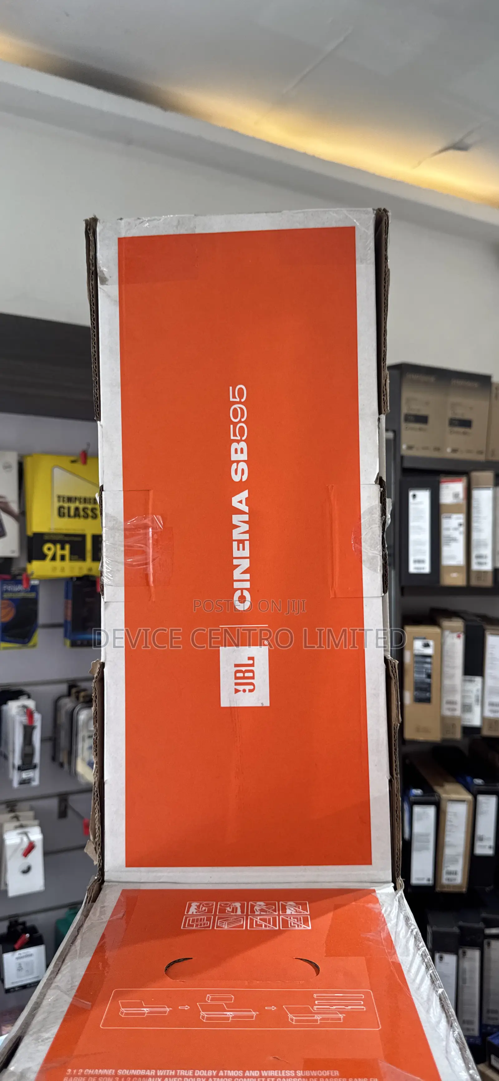 JBL Cinema SB595 Sound Bar and Subwoofer
