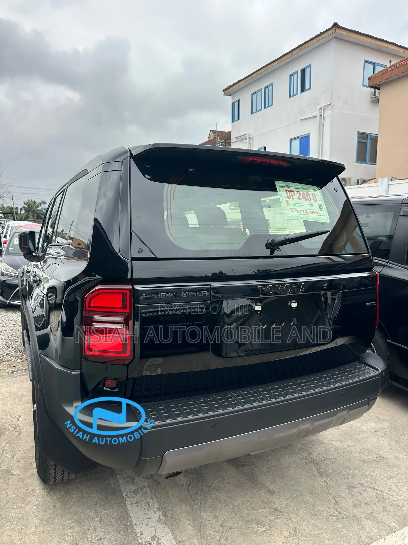 New Toyota Land Cruiser Prado 2025 Black