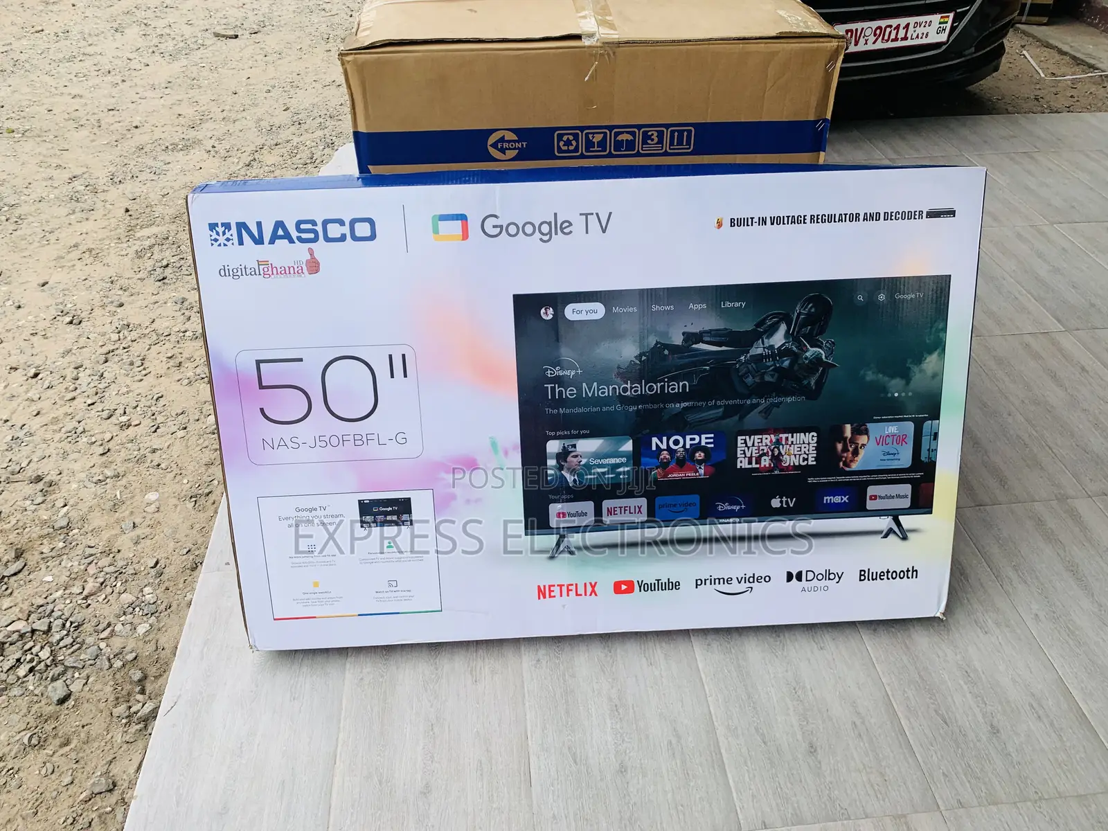 Shop the New Nasco 50 UHD Digital Satellite Smart TV NAS-J50FUS