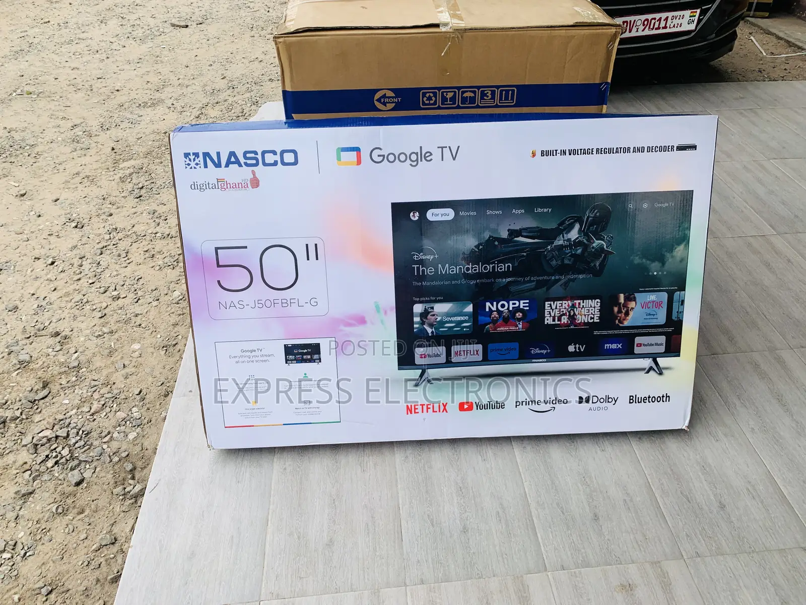 Shop the New Nasco 50 UHD Digital Satellite Smart TV NAS-J50FUS