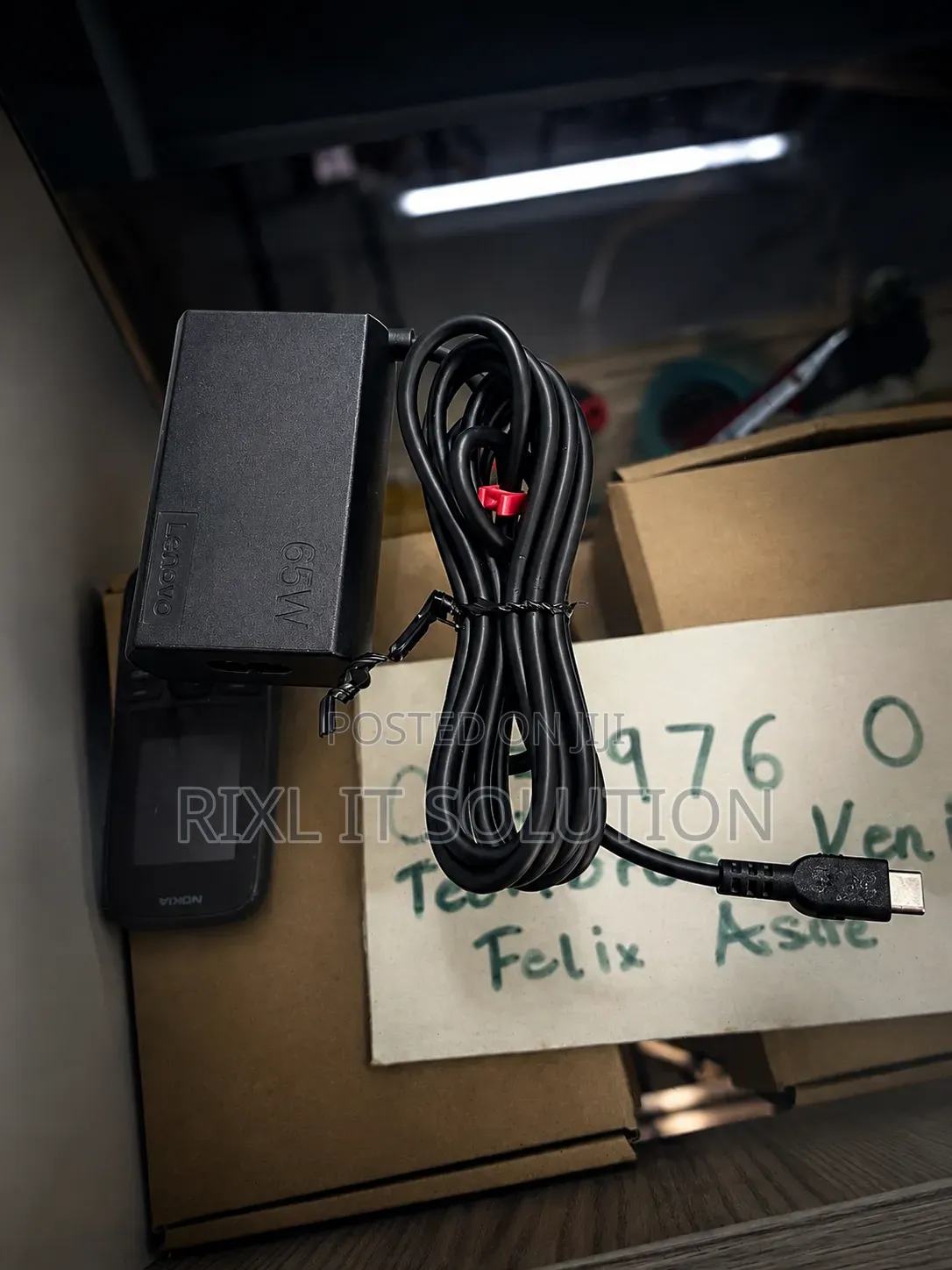 Lenovo 65W USB-C Fast Charger | Brand New Laptop Power Adapter NEW V2