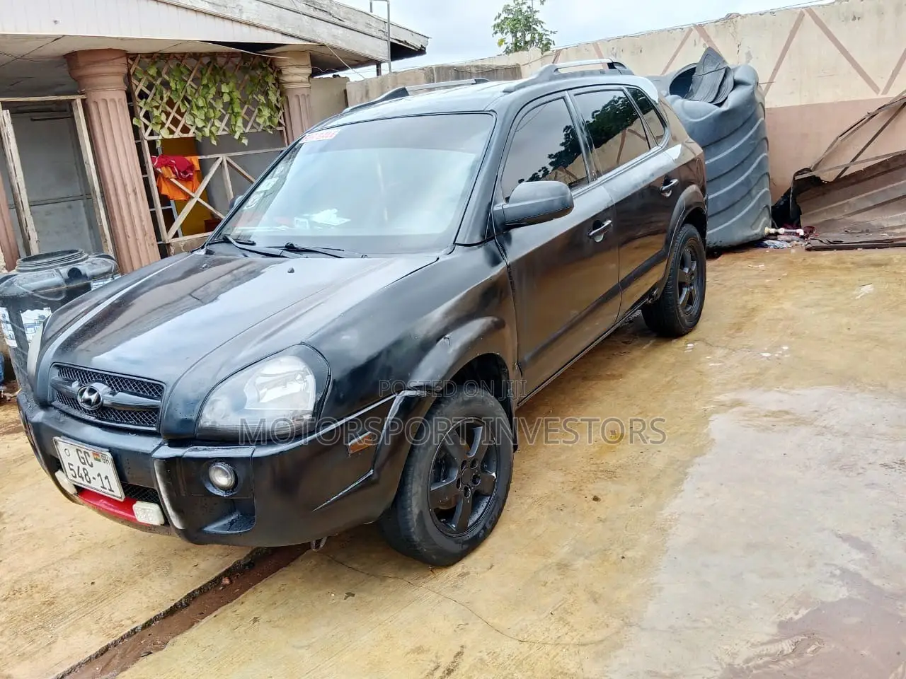 Hyundai Tucson GLS FWD 2007 Black