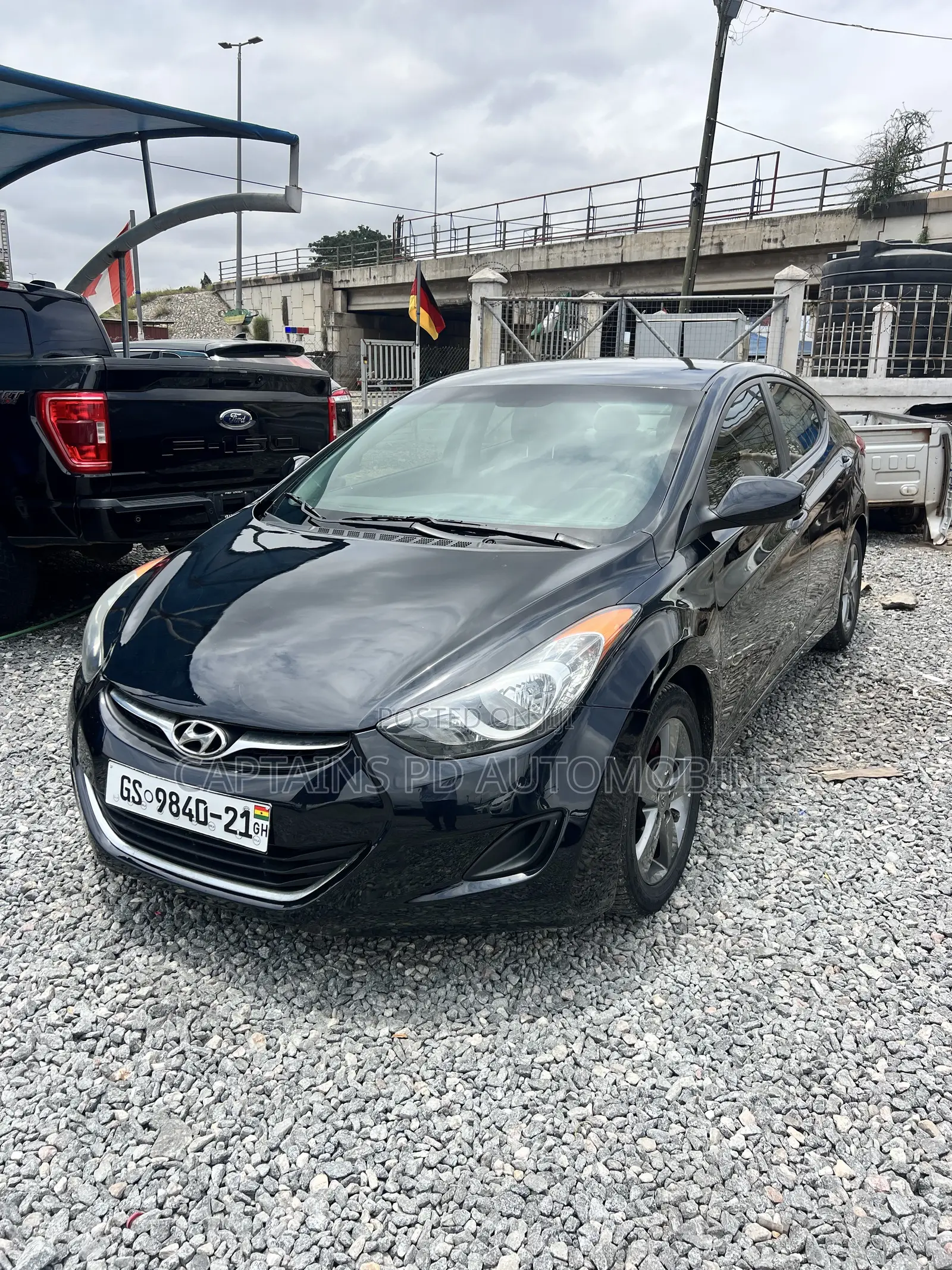 Hyundai Elantra 2012 Black