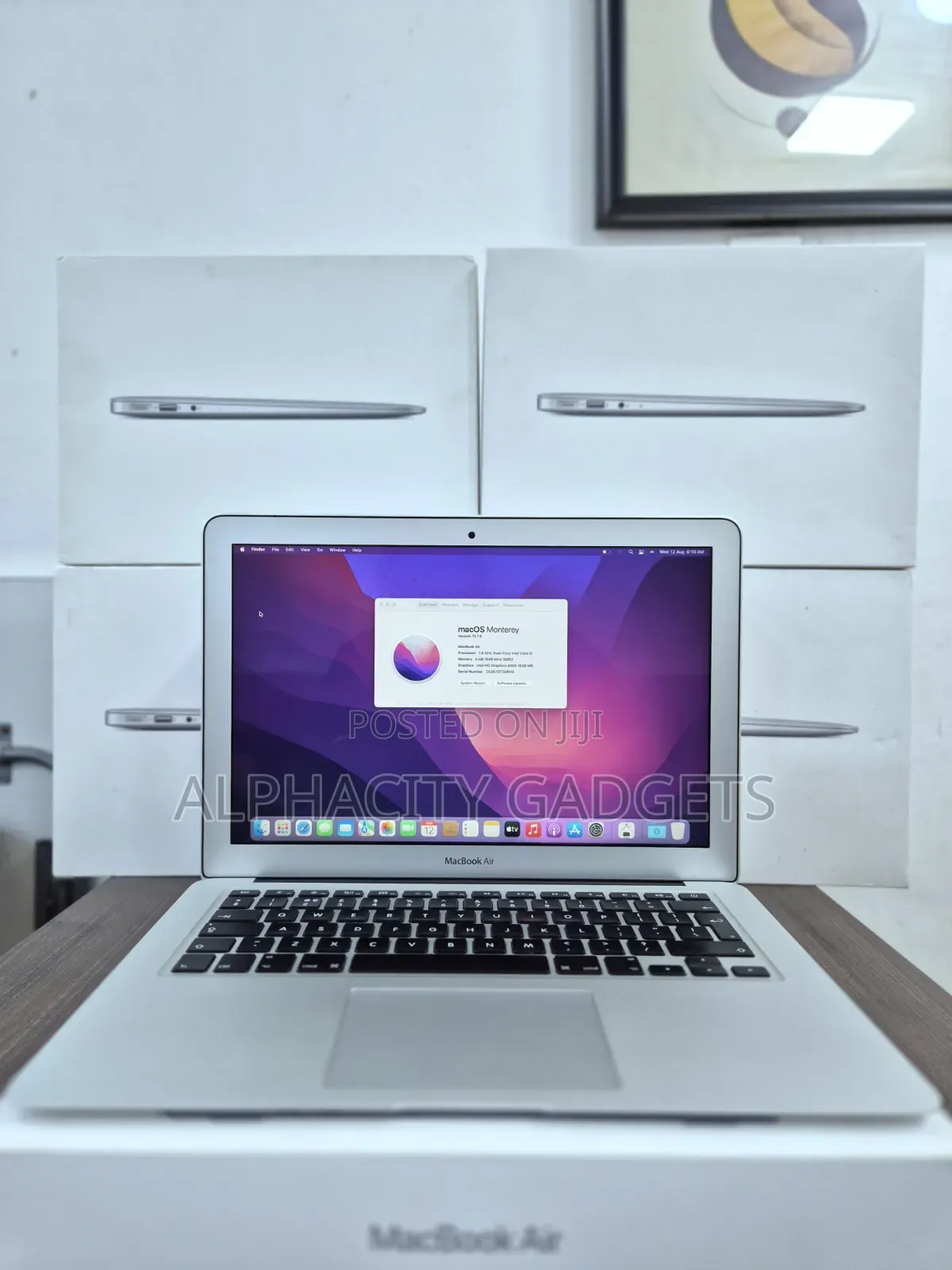 Laptop Apple MacBook Air 2012 4GB Intel Core i5 SSD 128GB