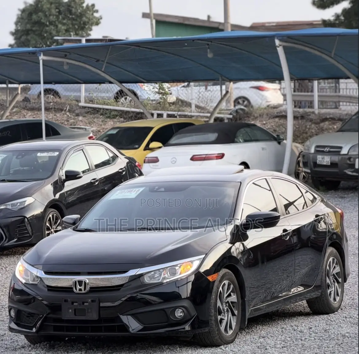 Honda Civic EX-L Sedan 2018 Black
