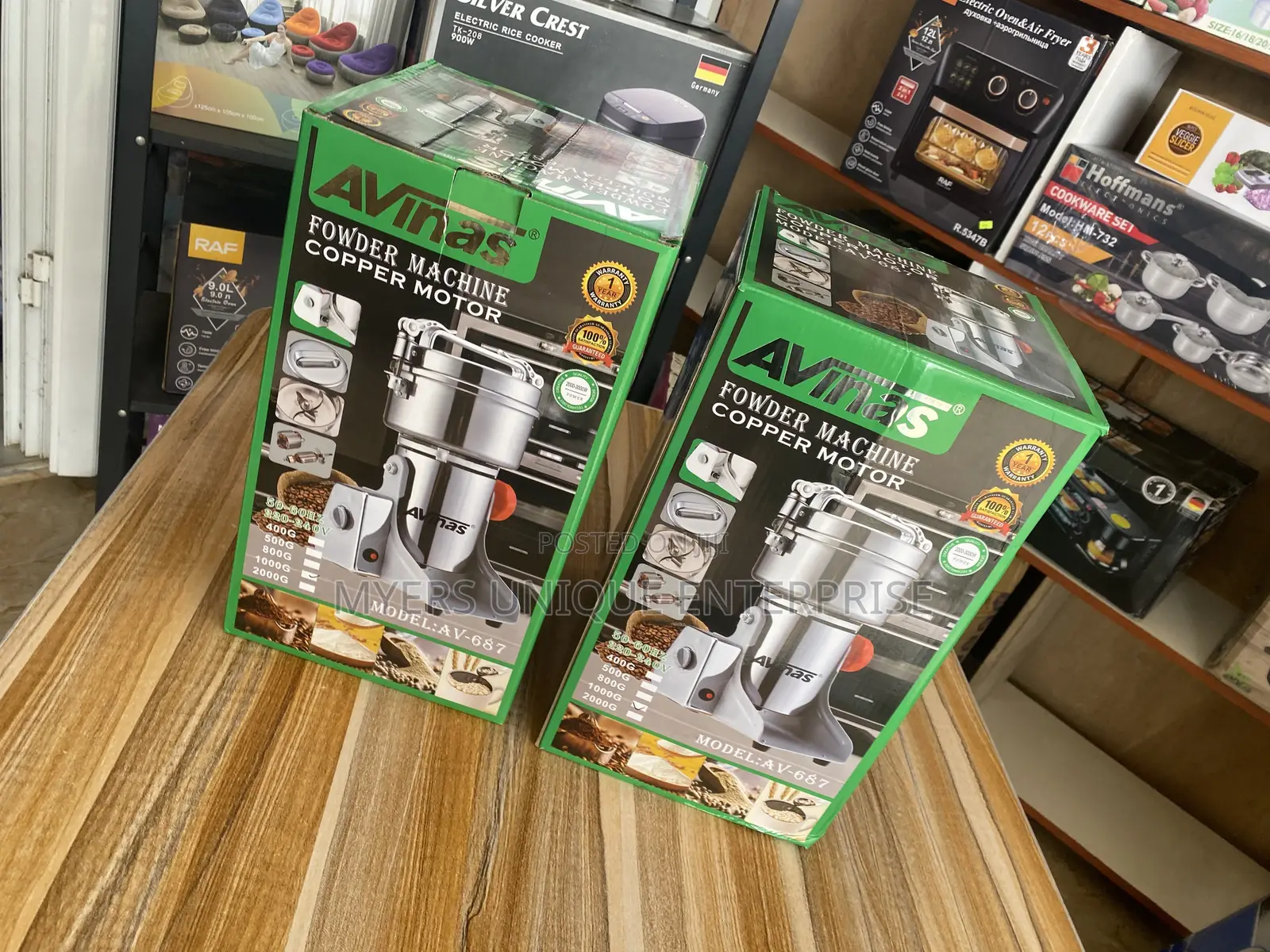 Heavy Duty Powder Grinder for Kitchen Use Avinas