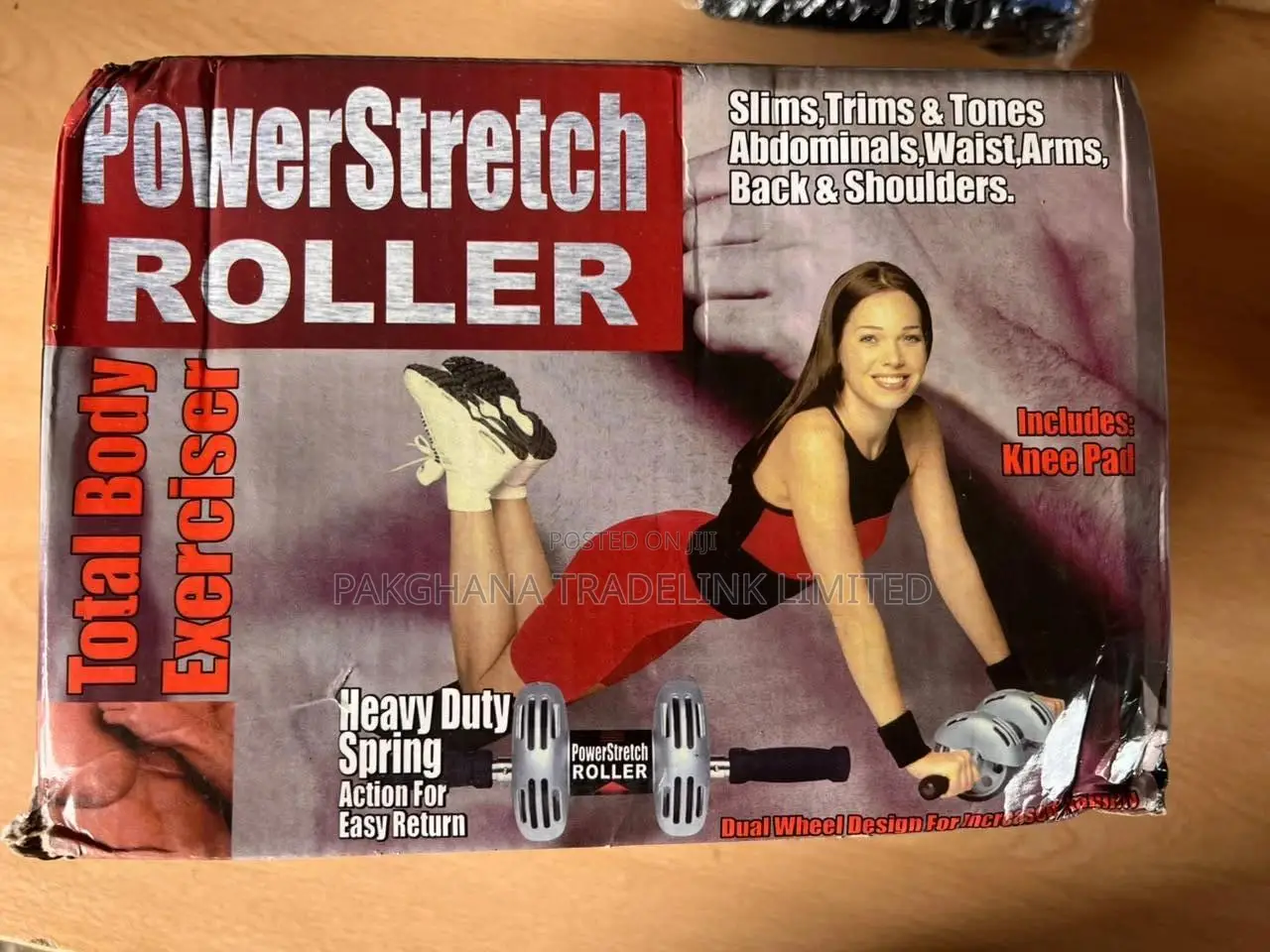 Wheel-Power Stretch Roller for Flat Tummy