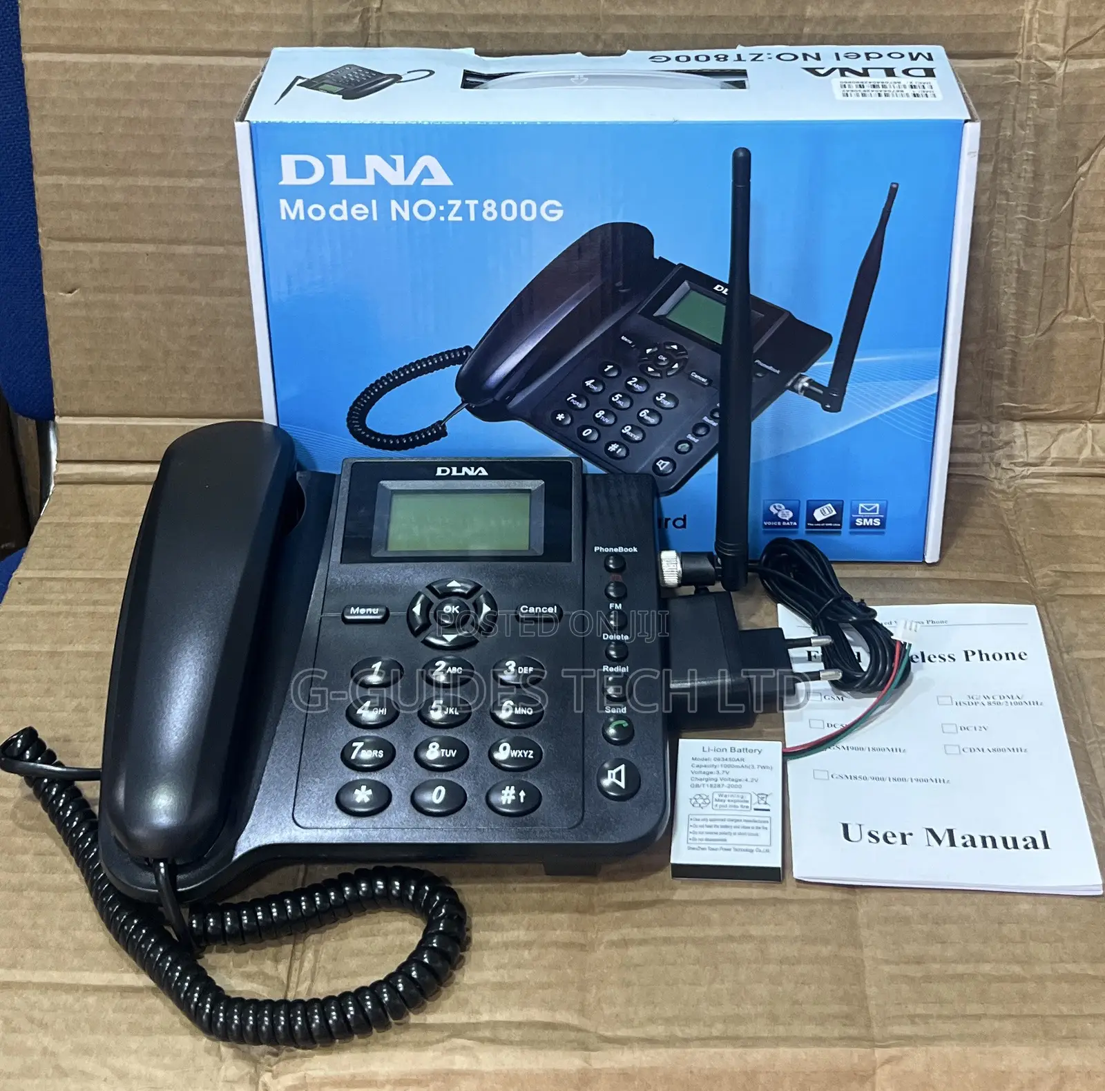 DLNA ZT800G GSM Fixed Wireless Landline Telephone 2-Sim