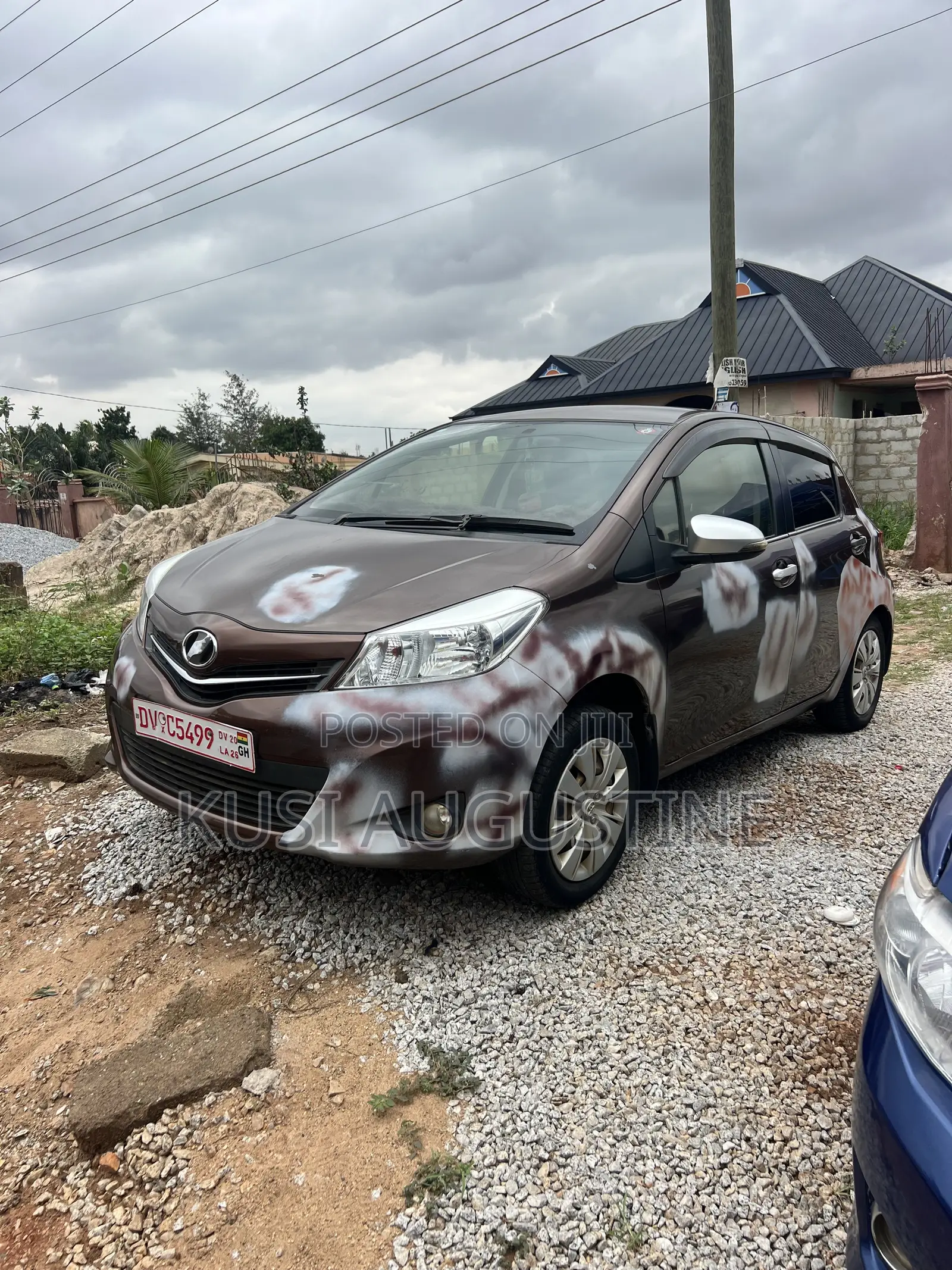 Toyota Vitz 1.3 AWD 5dr 2013 Brown