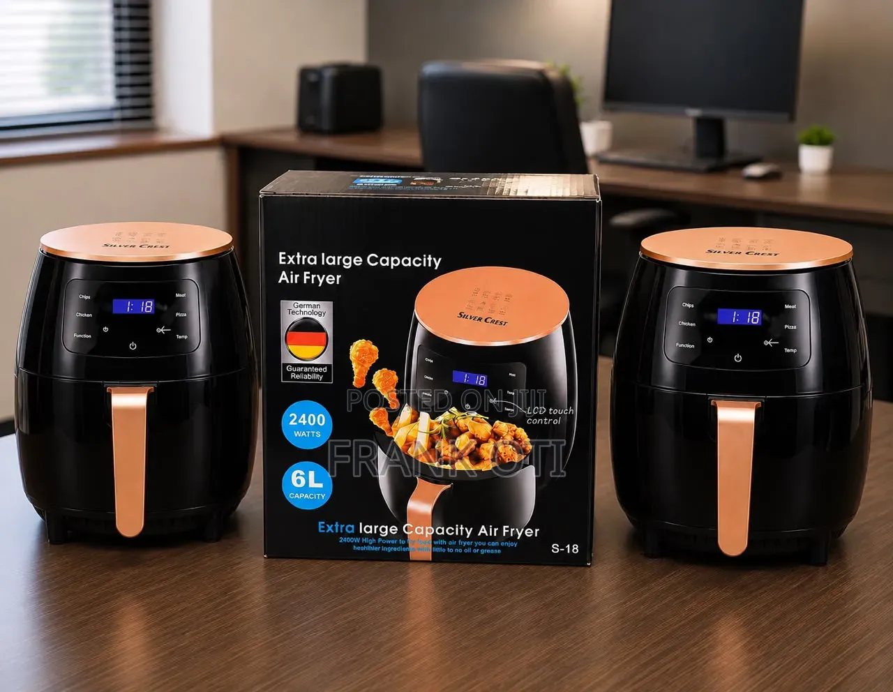 6L Silver Crest Air Fryer