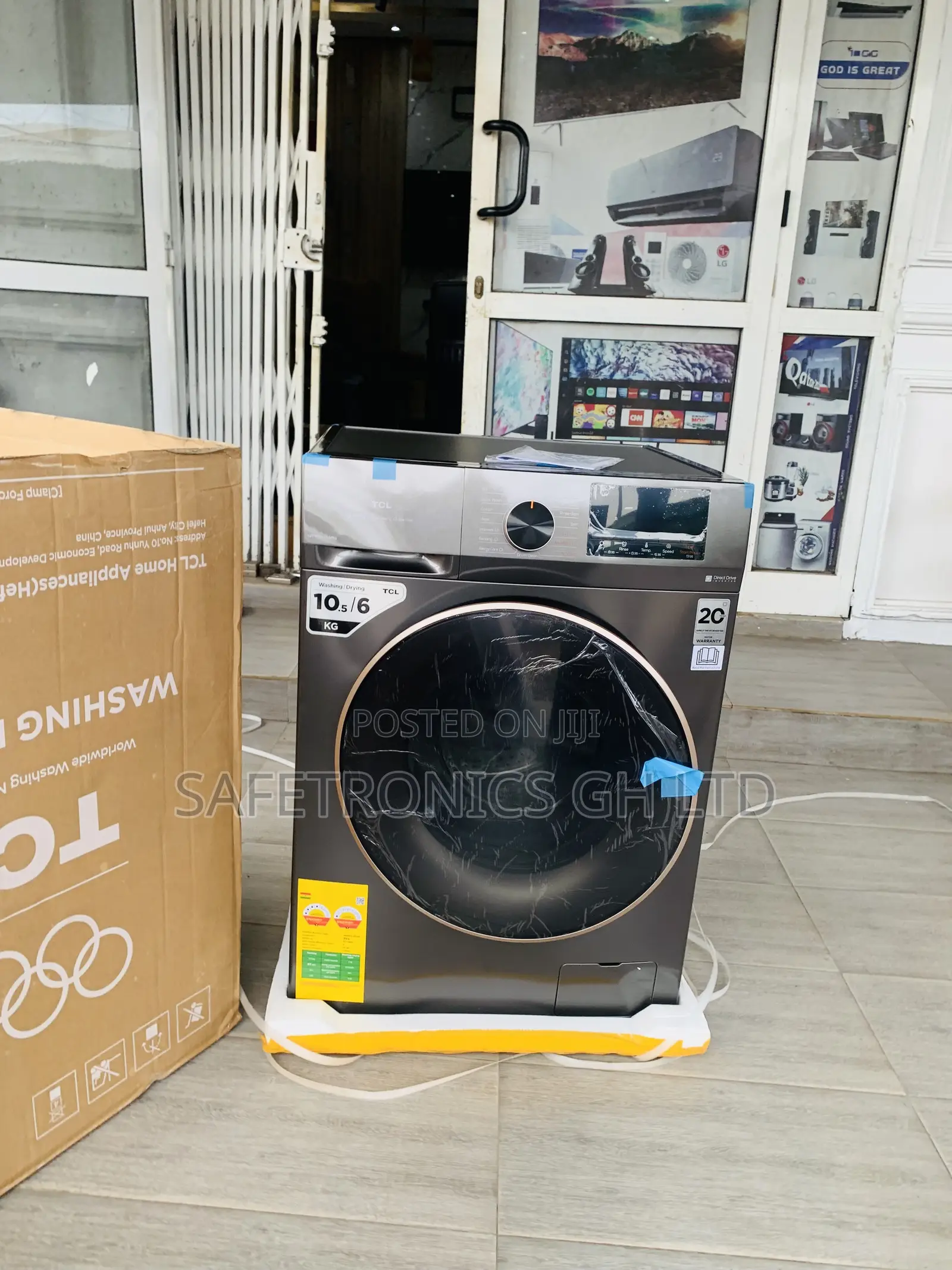 Newly Bulky TCL-front Load Washer-10.5kg Dryer-6kgs