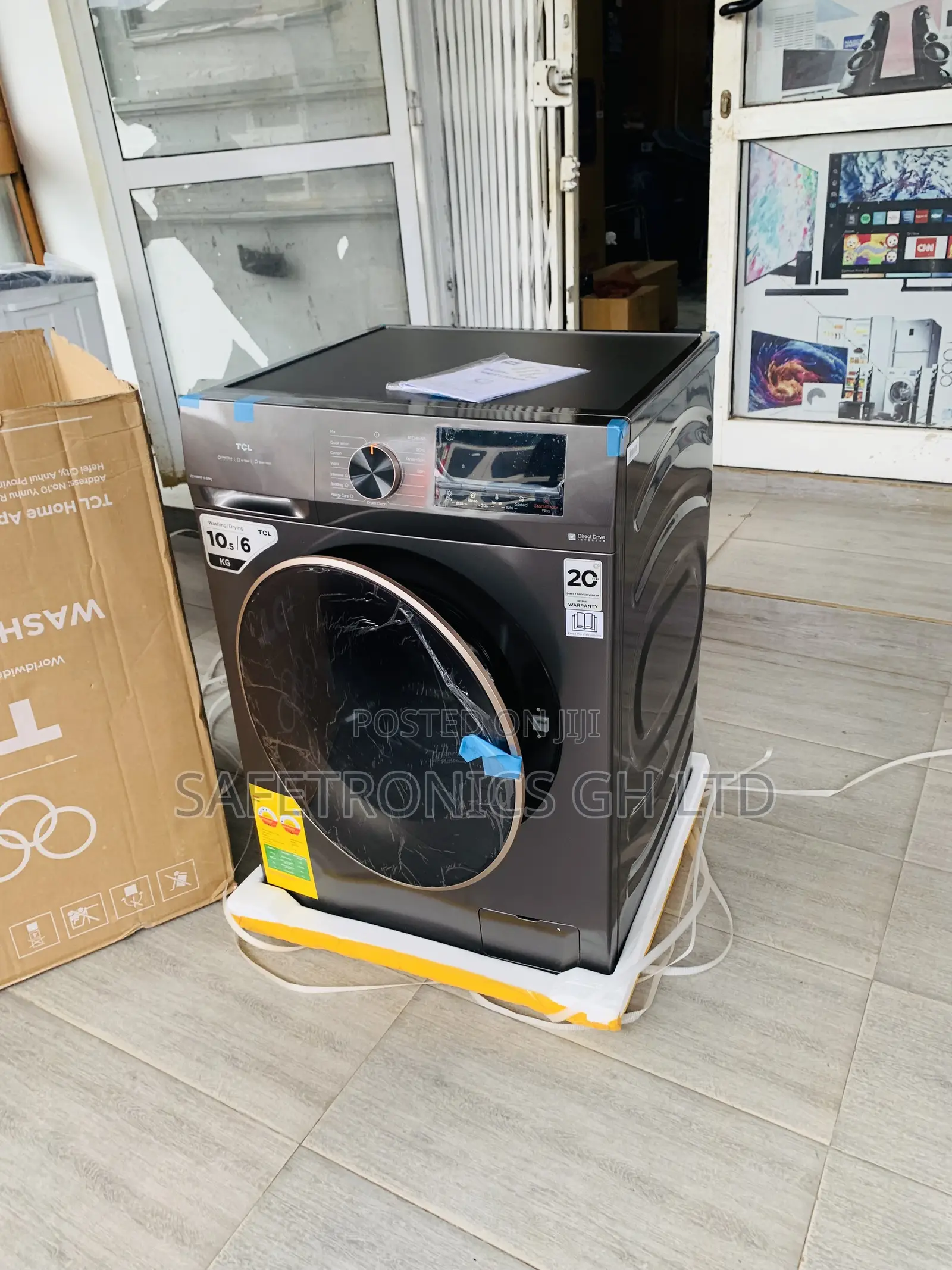 Newly Bulky TCL-front Load Washer-10.5kg Dryer-6kgs