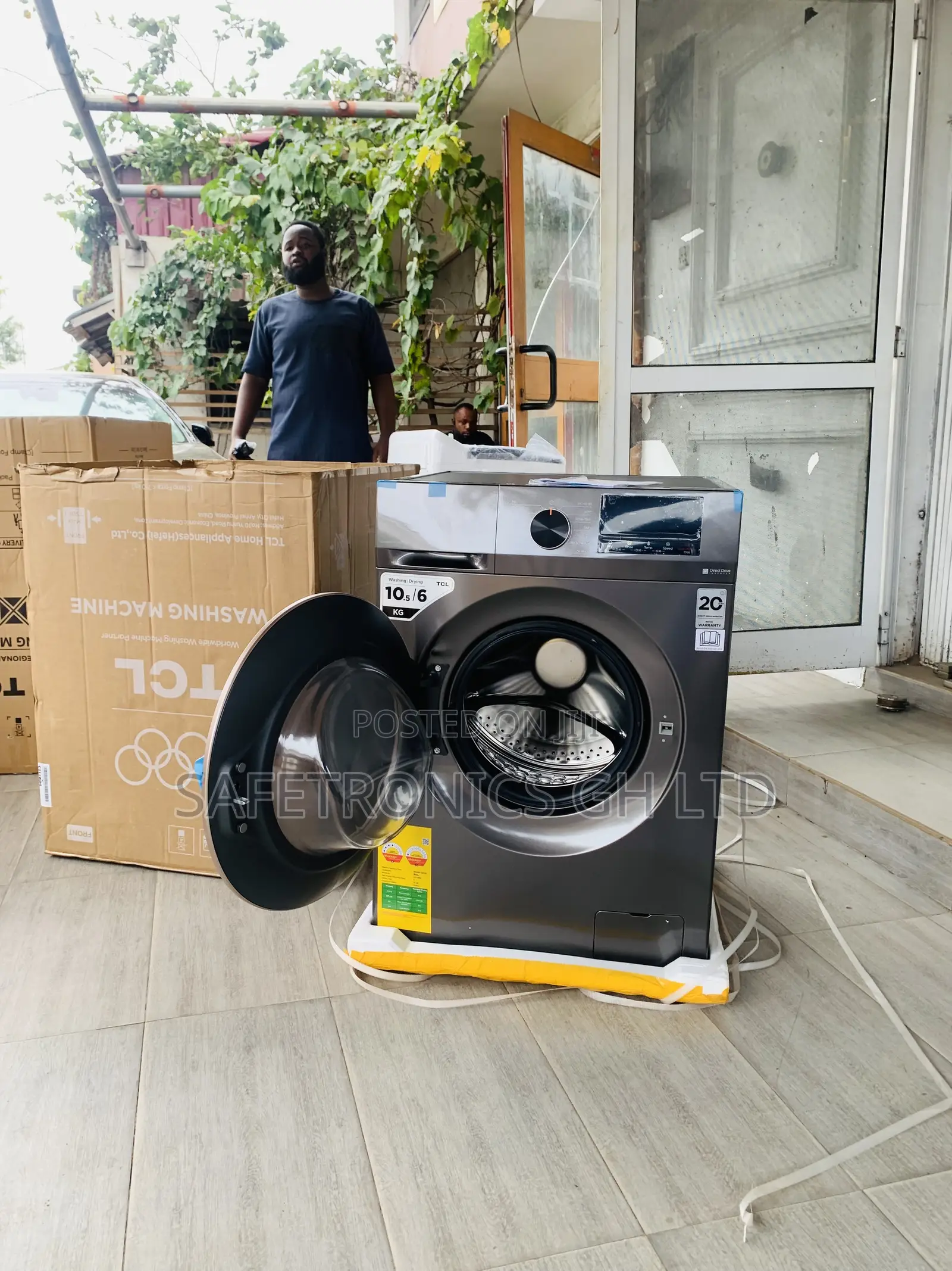 High Quality TCL-front Load Washer-10.5kg Dryer-6kgs