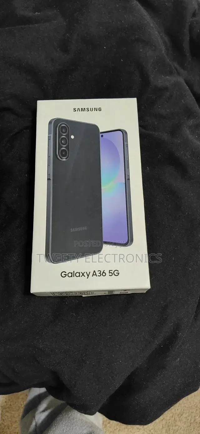 New Samsung Galaxy A36 256 GB Black