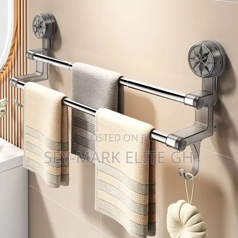 Free Punch Towel Hanger (No Drlling)
