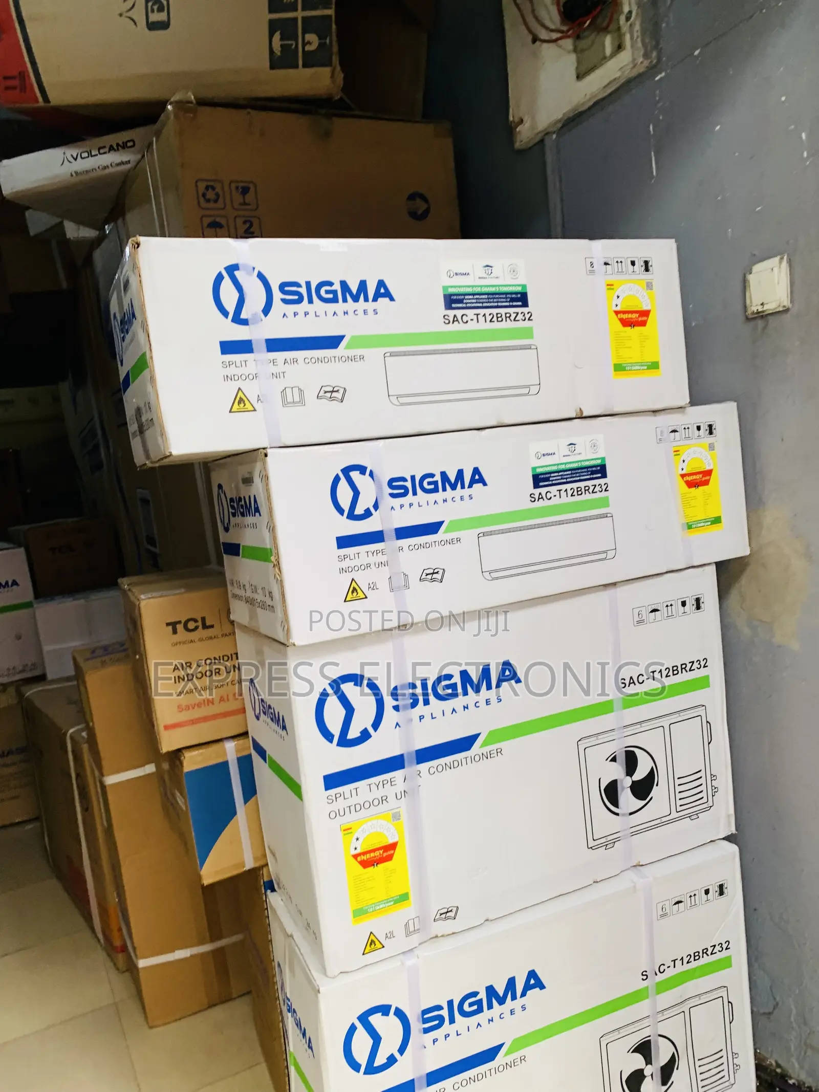 Purchase the New White 2.5hp Split R401 Gas Sigma