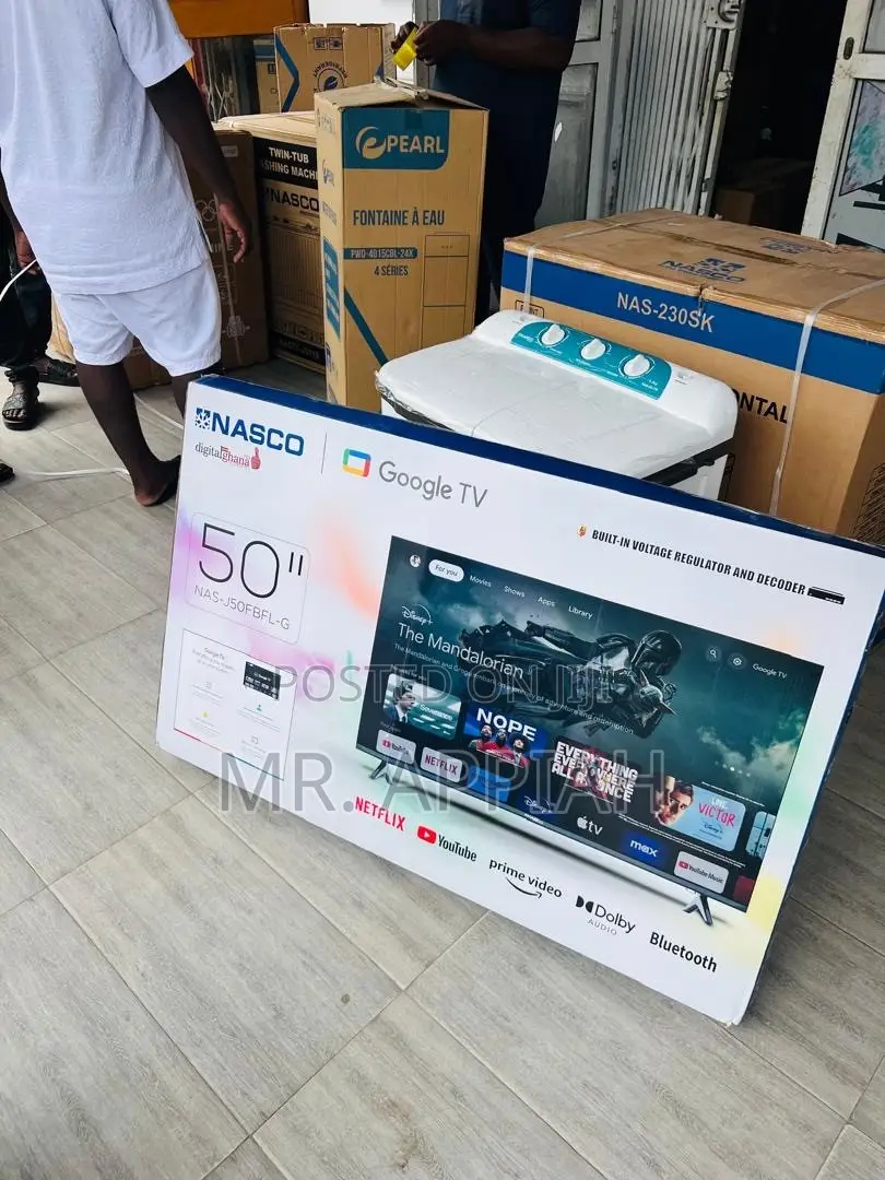 Order Unique Nasco 50 Inch Uhd Digital Satellite Android TV 