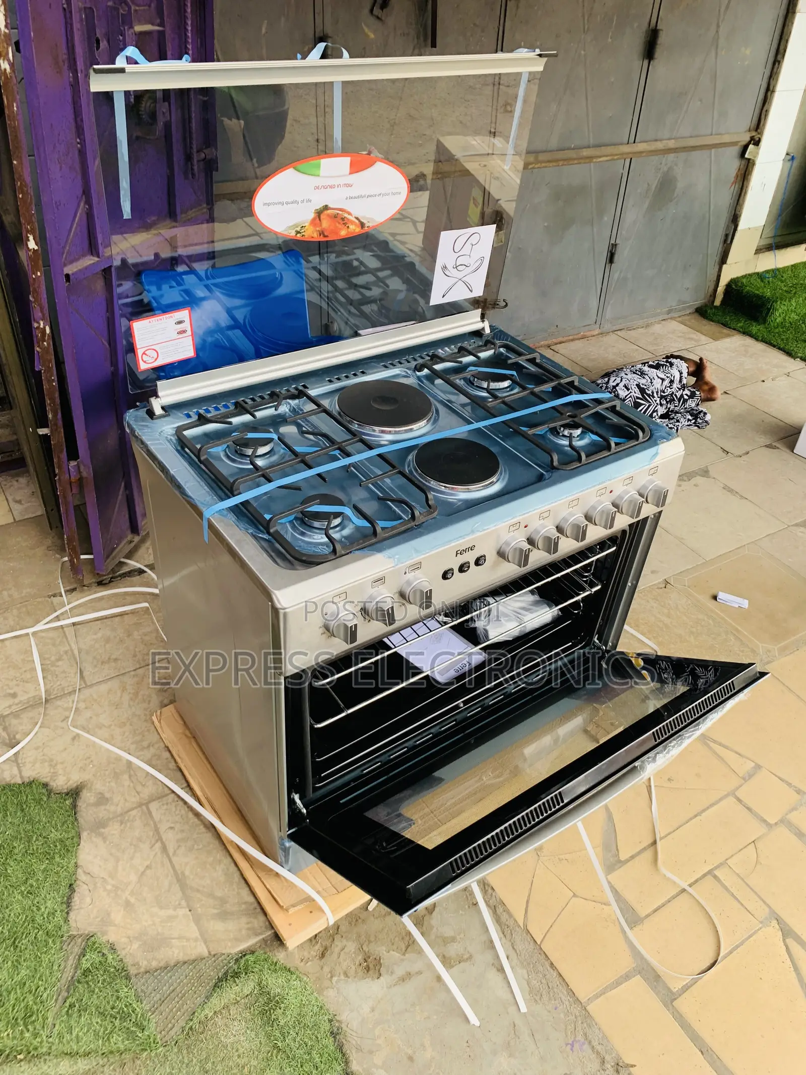 Shop the New Gas Electric Cooker Oven Grill Rotisserie 60/90 4–2