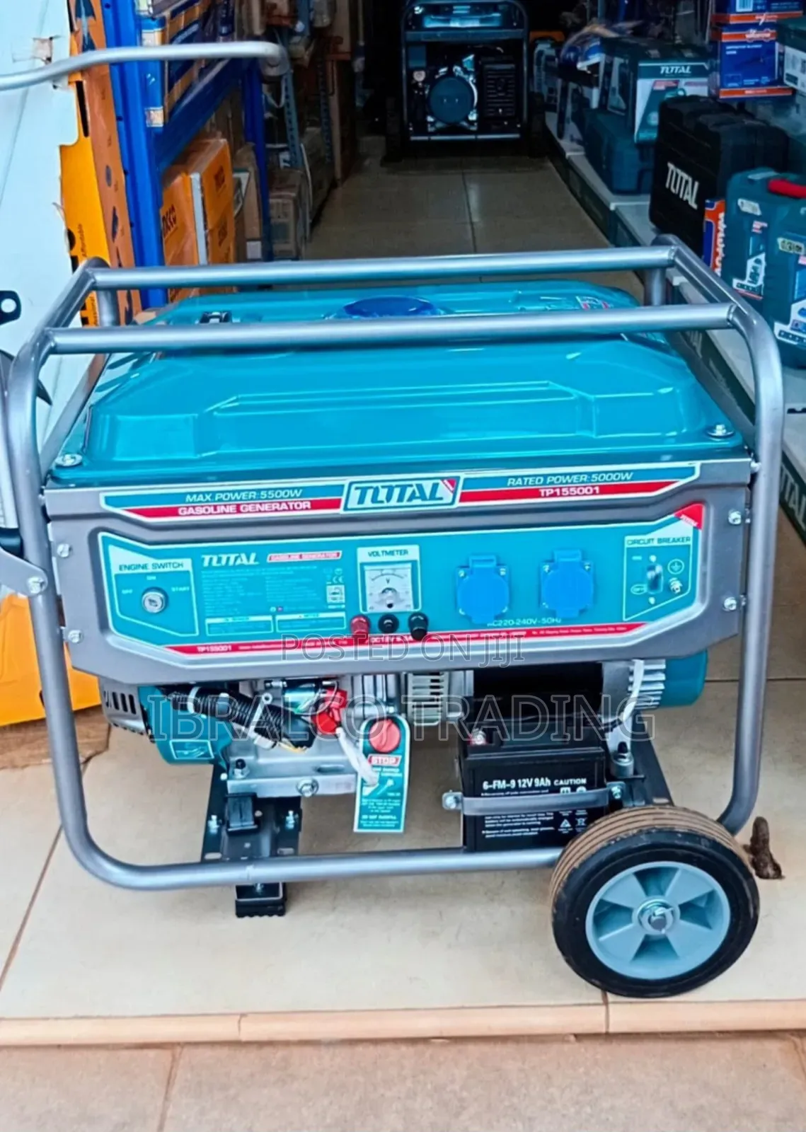 Total 5.5 Kva Gasoline Generator