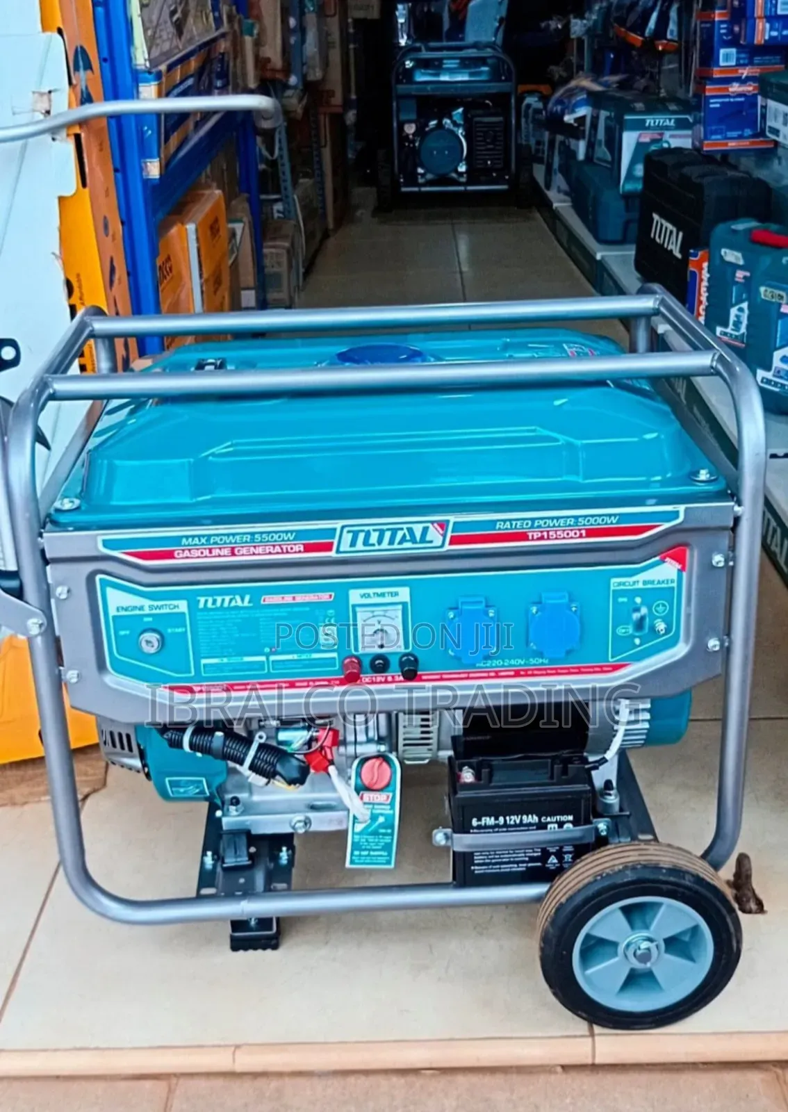 Total 5.5 Kva Gasoline Generator