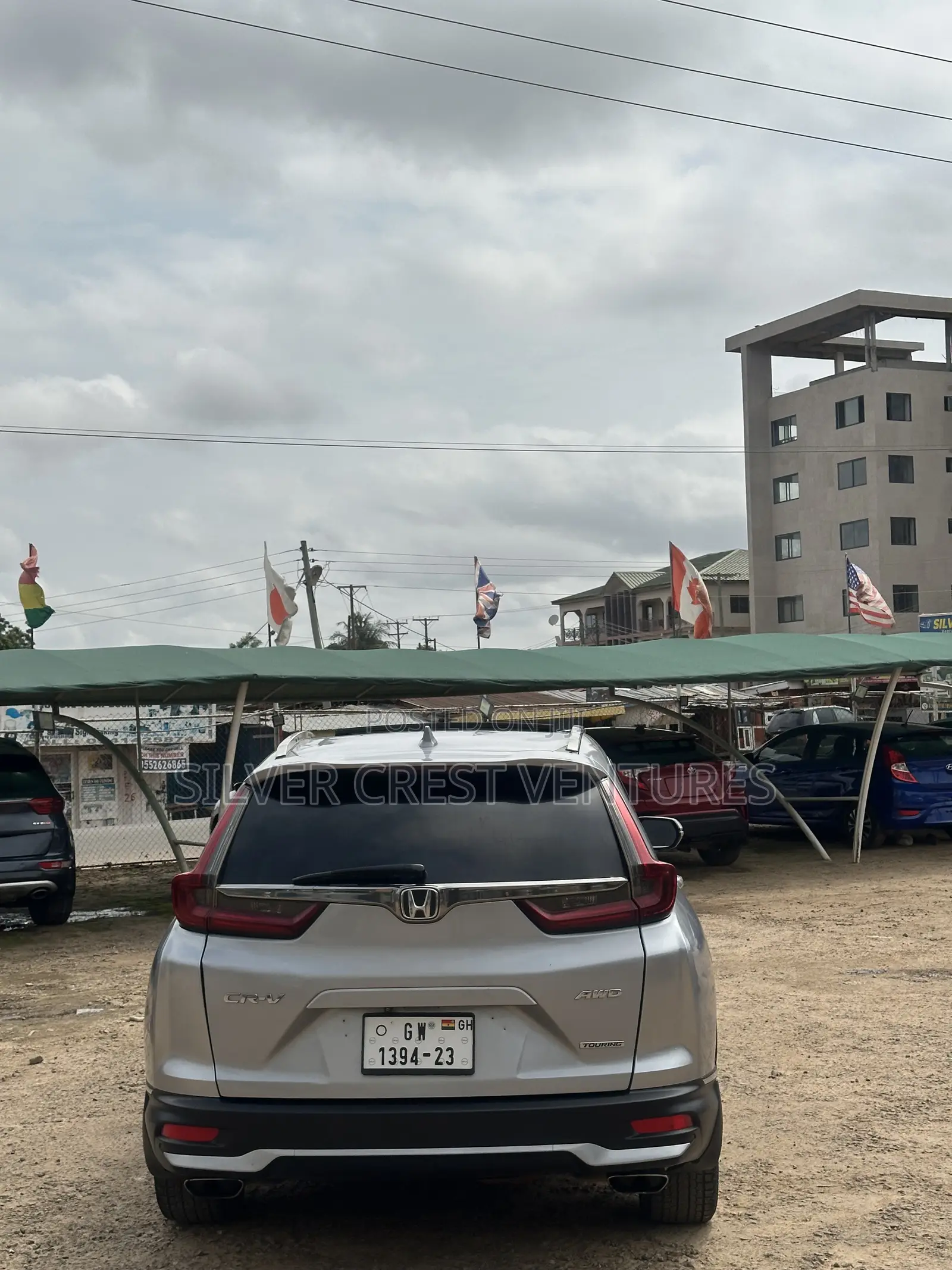 Honda CR-V Touring AWD 2020 Silver