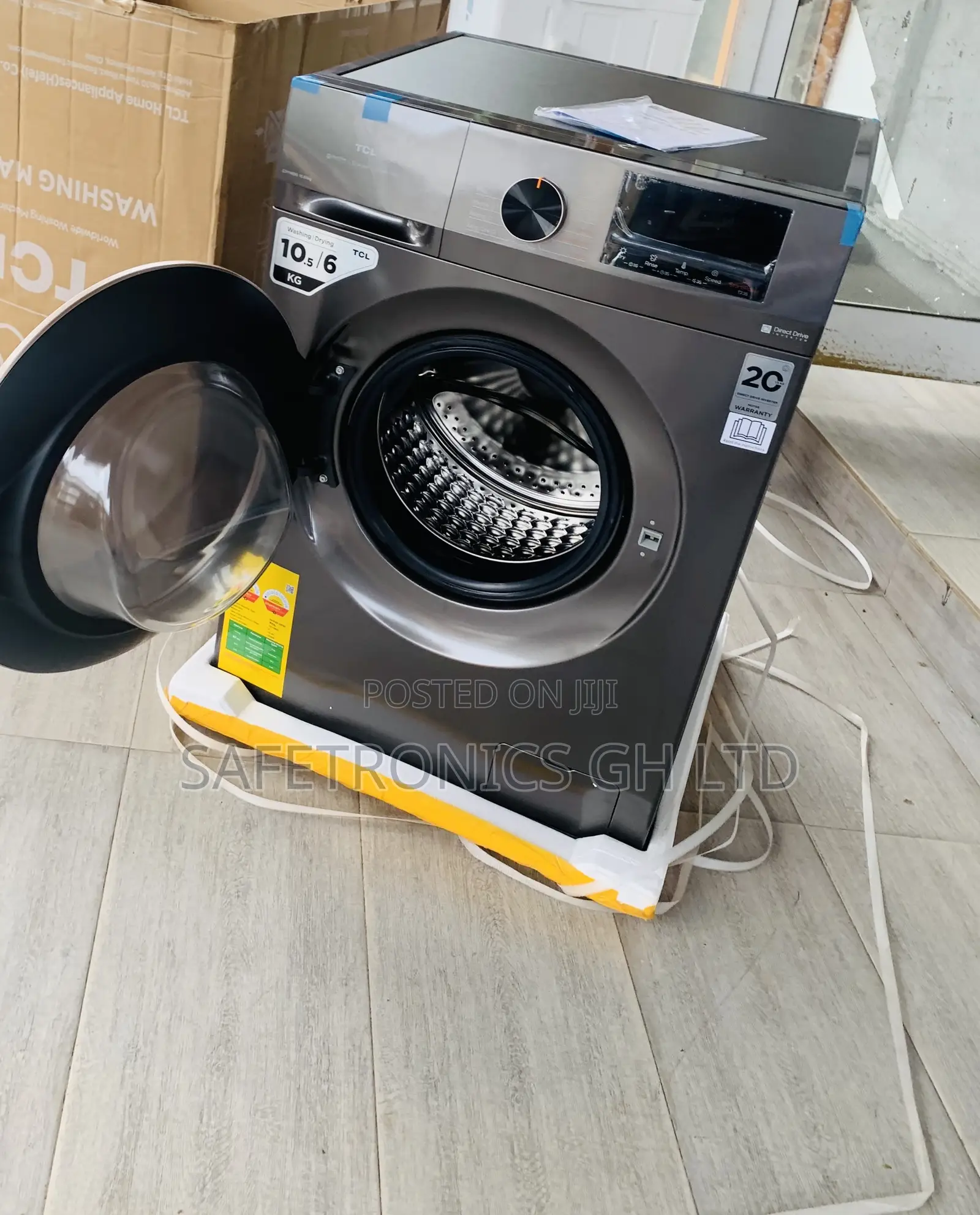 Choose TCL Front Load Combo Washing Machine 10.5KG Washer 6KG Dryer