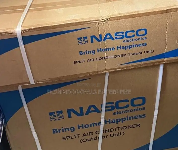 Nasco 2.0HP White Panel Split AC Unit NAS-T18N1 for Home Office