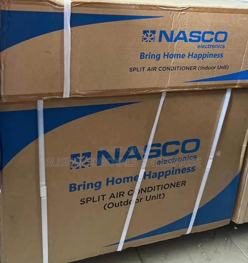 Nasco 2.0HP White Panel Split AC Unit NAS-T18N1 for Home Office