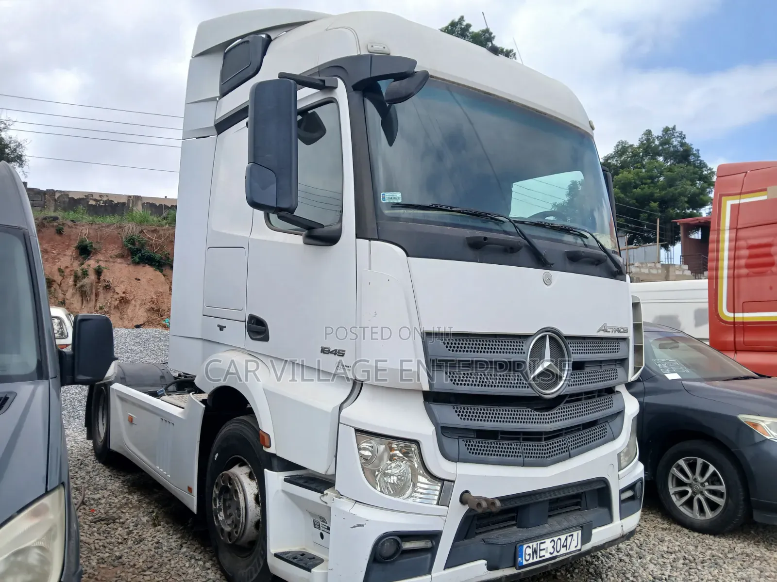 Mercedes-Benz Actros 2015 White
