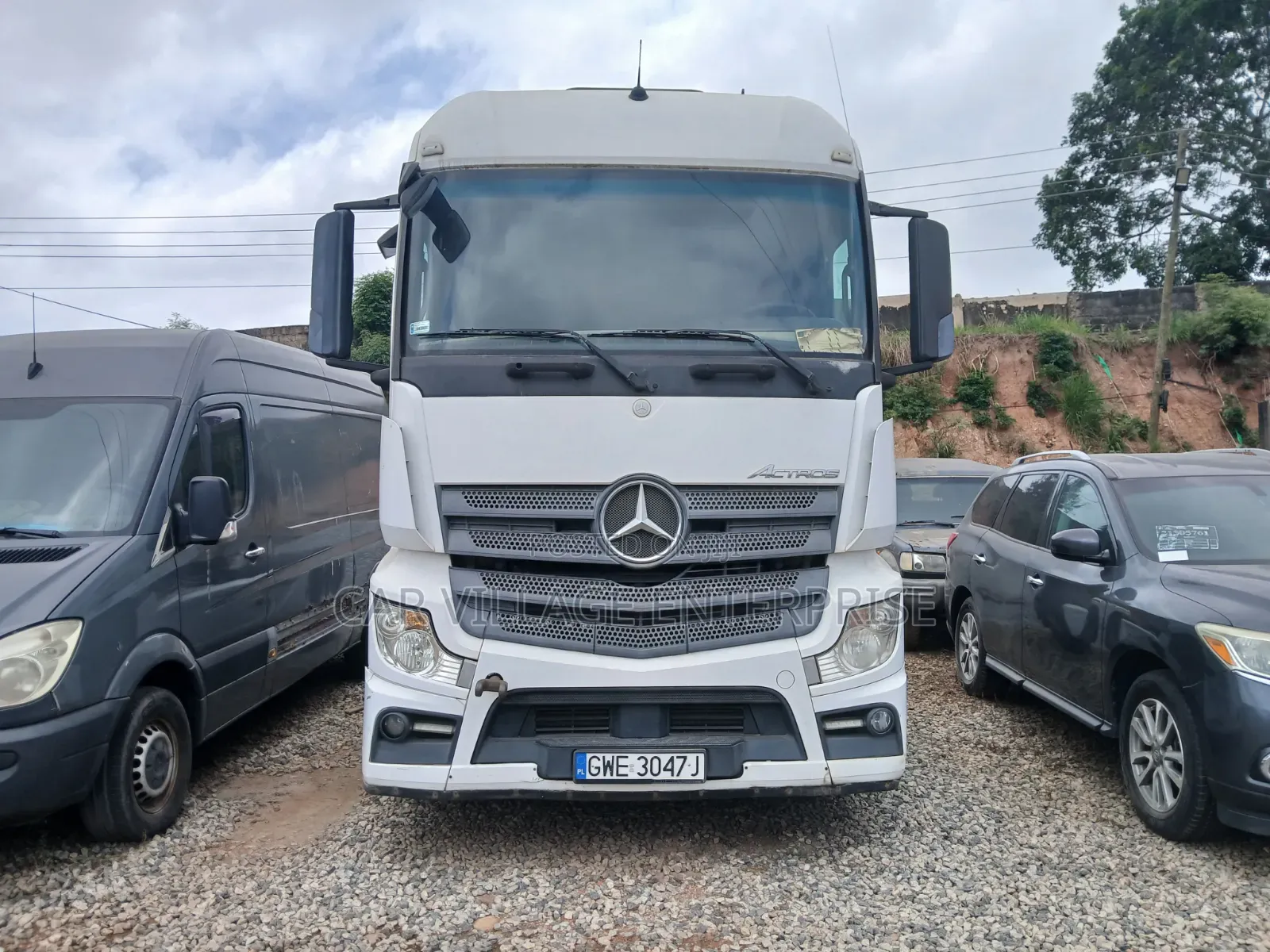 Mercedes-Benz Actros 2015 White