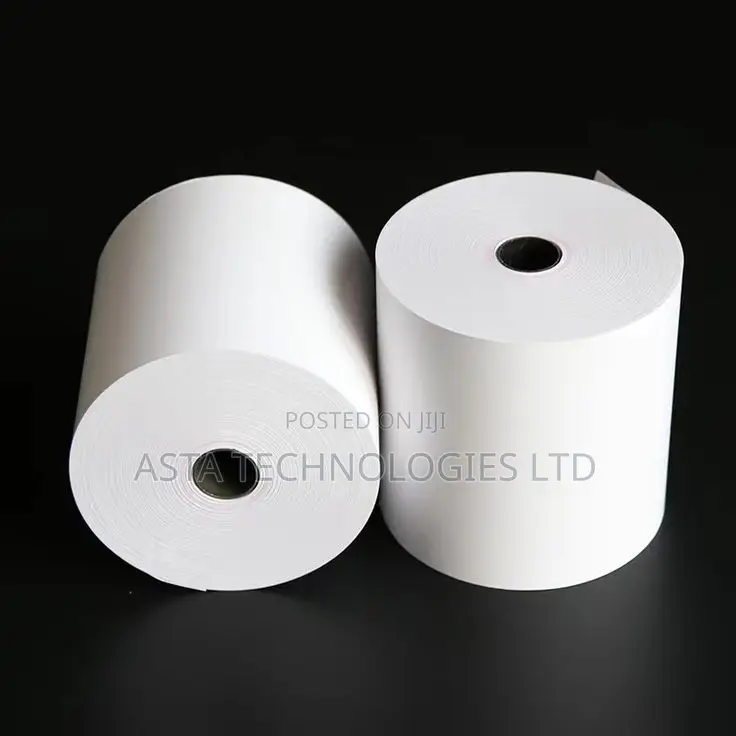 80mm Thermal Paper Rolls – 50 Rolls Per Box
