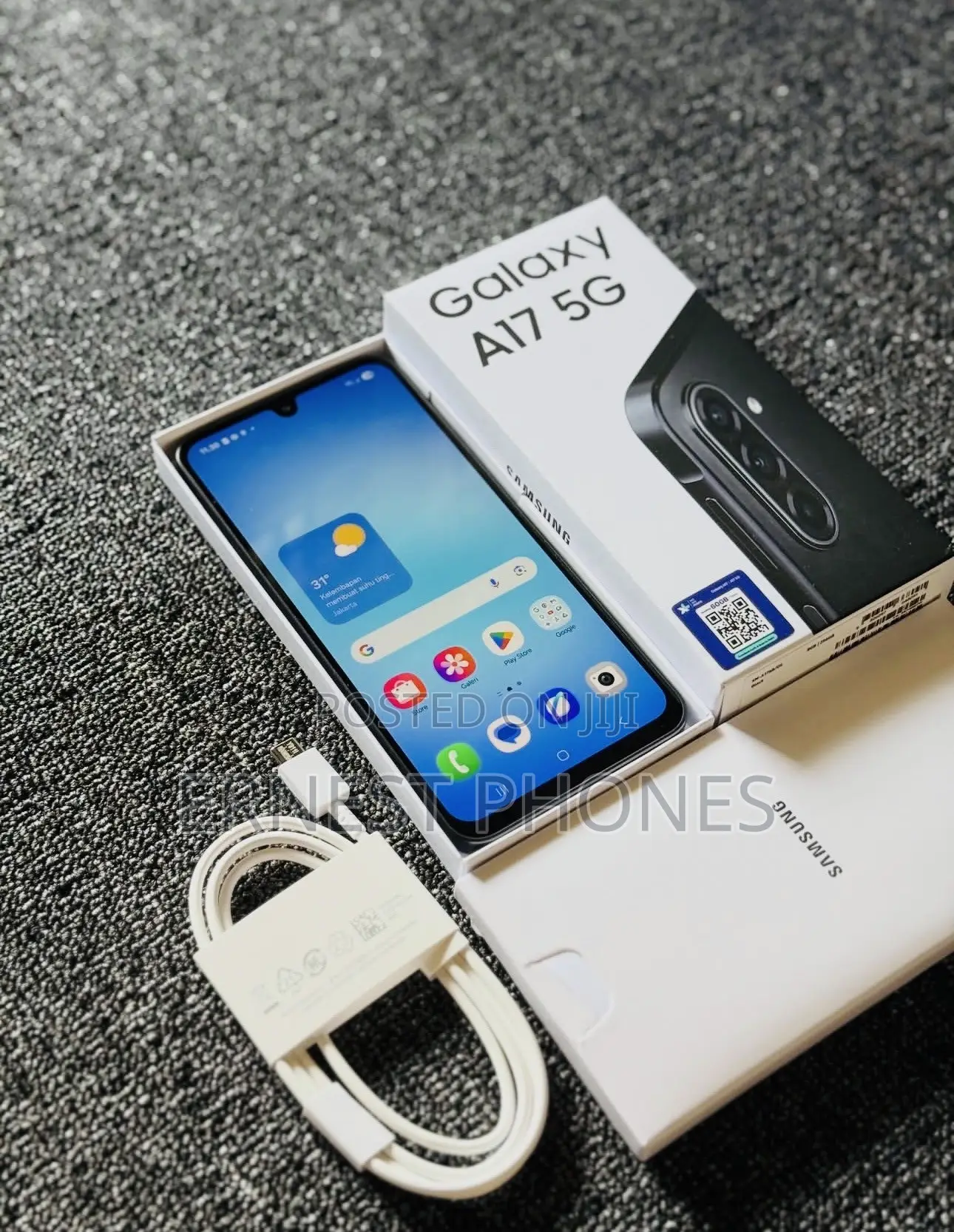 New Samsung Galaxy A17 5G 256 GB Black