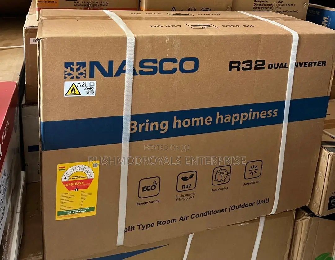Brand New Nasco 2.0hp Dual Inverter AC Eco-Friendly R32 Gas