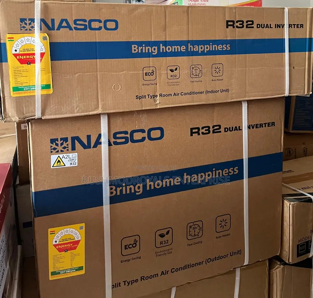 Brand New Nasco 2.0hp Dual Inverter AC Eco-Friendly R32 Gas