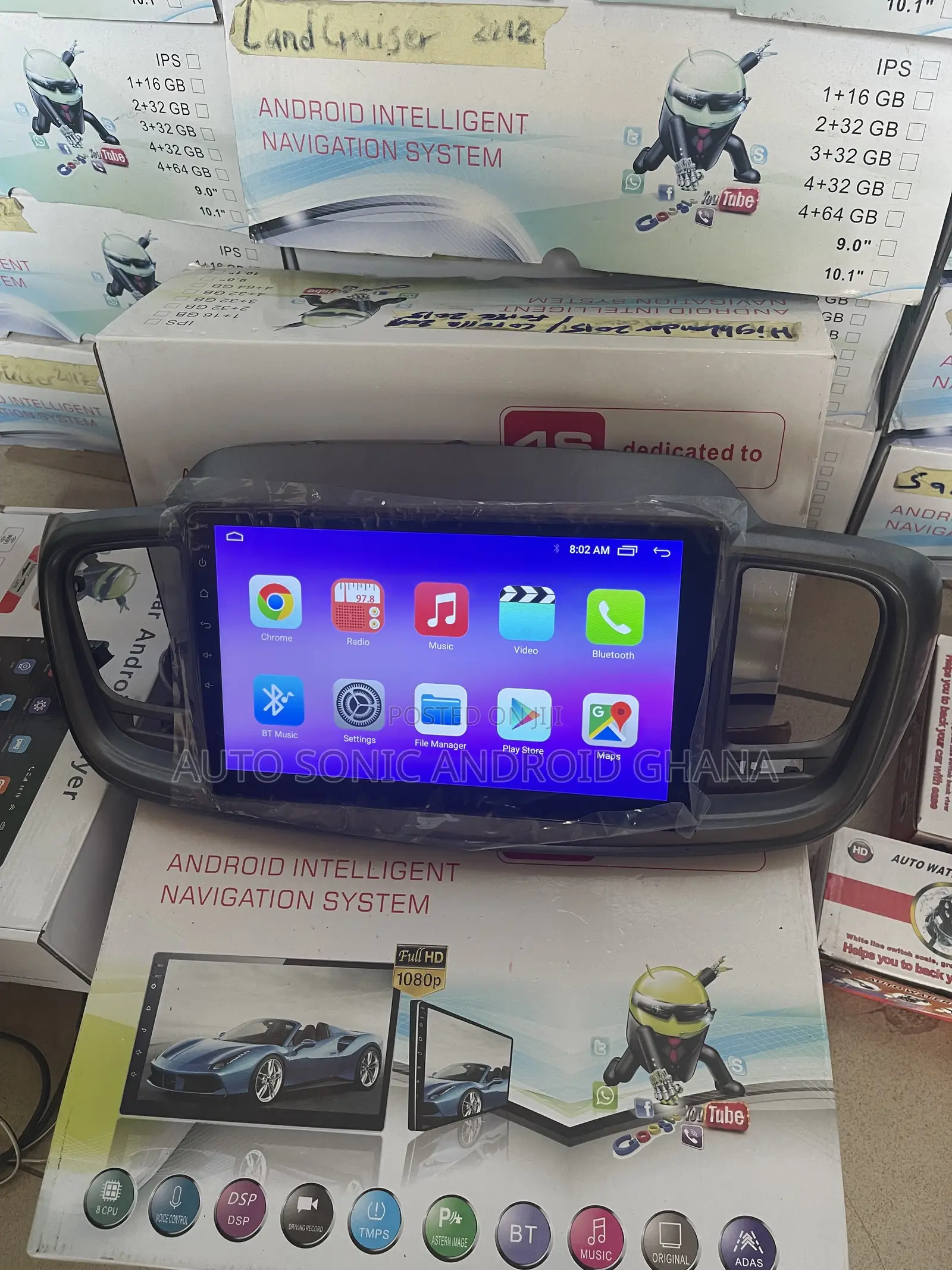 Kia Sorento 2015 Android Infotainment Upgrade Screen 10”