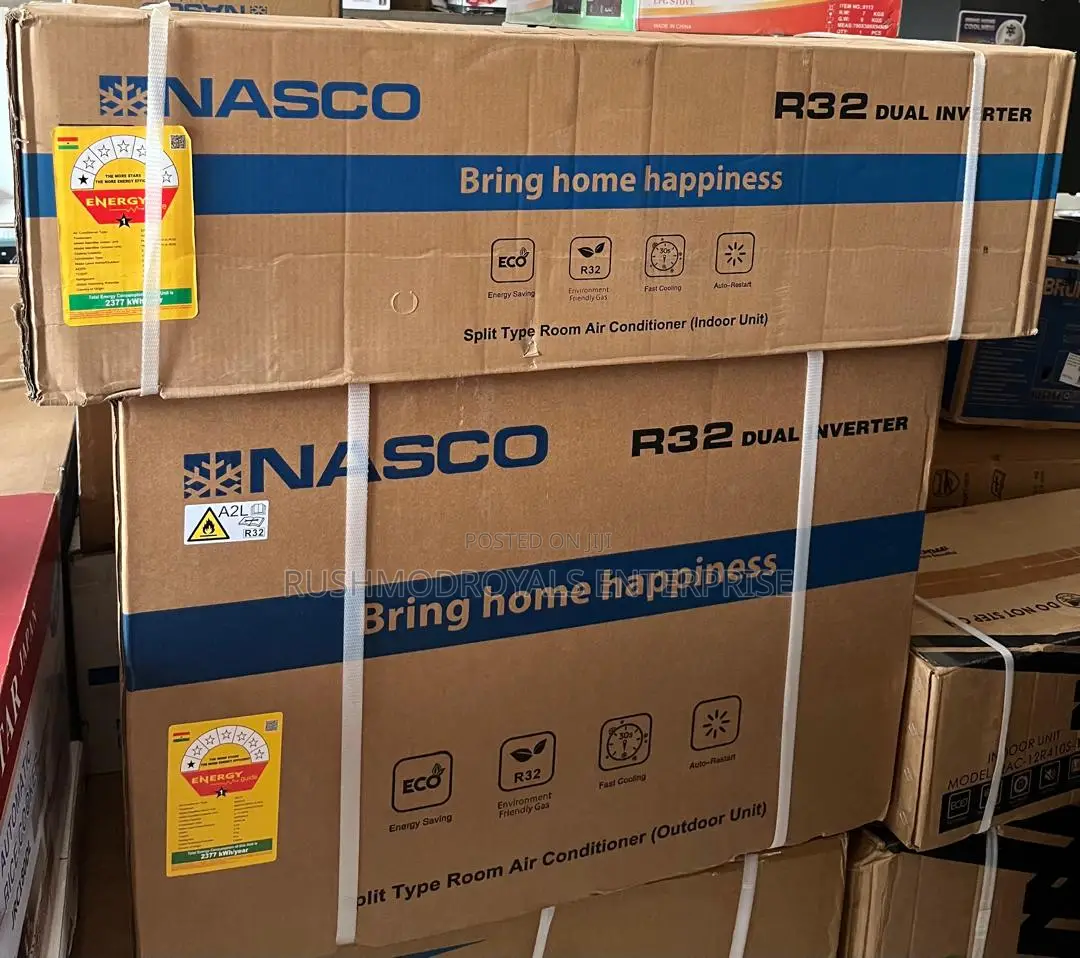 Low Power Consumption Nasco 2.0hp Fast-Coolin R32 Gas Dual Inverter AC