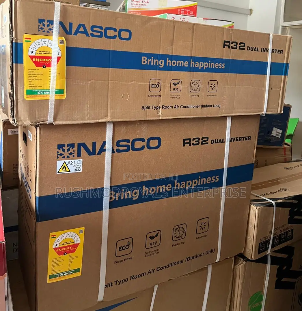 Low Power Consumption Nasco 2.0hp Fast-Coolin R32 Gas Dual Inverter AC