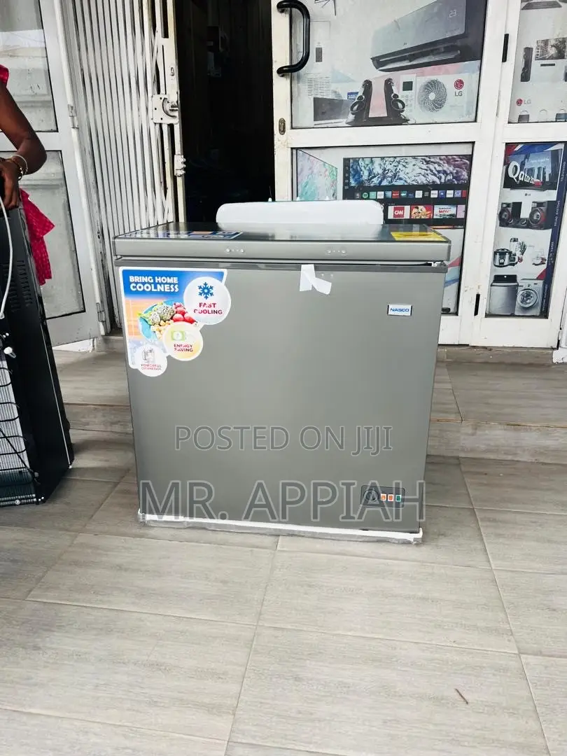 Unique Nasco Nas250fl Single Door Electric Chest(Gray)198L