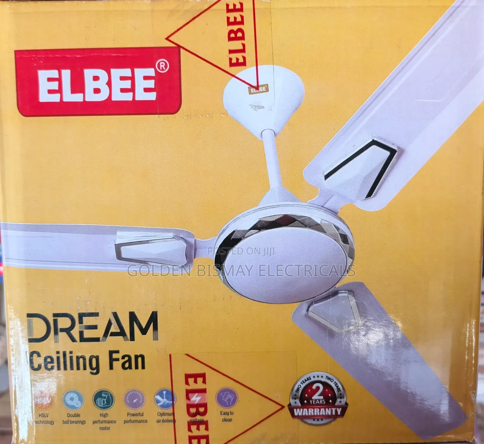 Elbee Long Blade Ceiling Fan