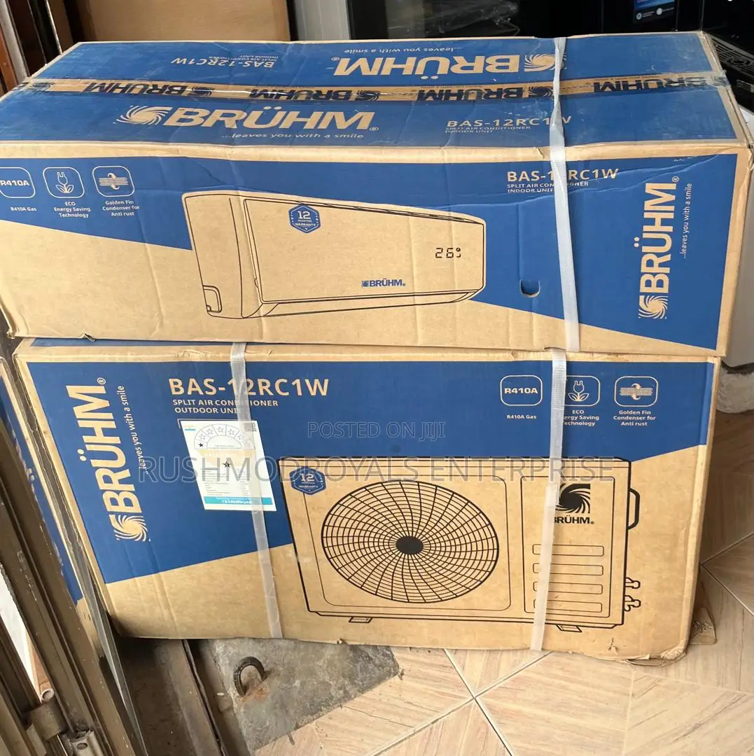 Original Bruhm 1.5HP R410 Turbo Cooling Split Air Conditioner