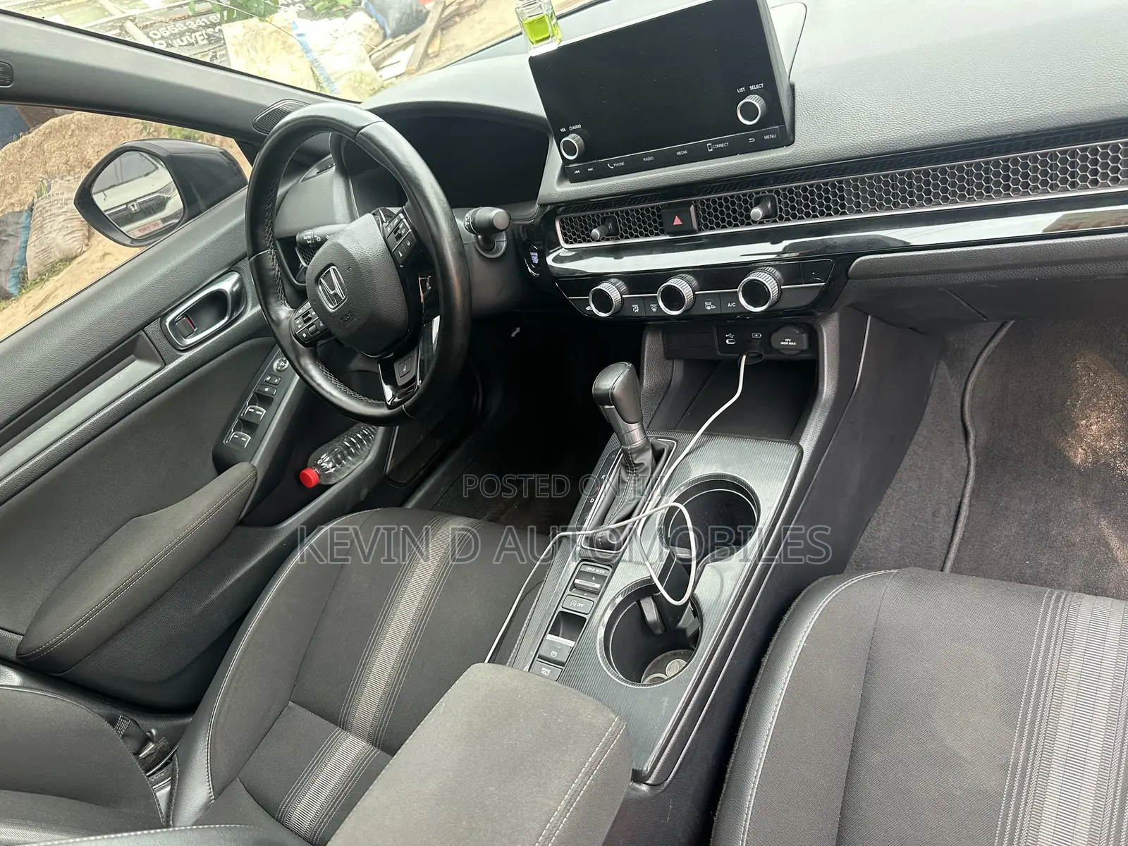 Honda Civic Sport CVT 2025 Black