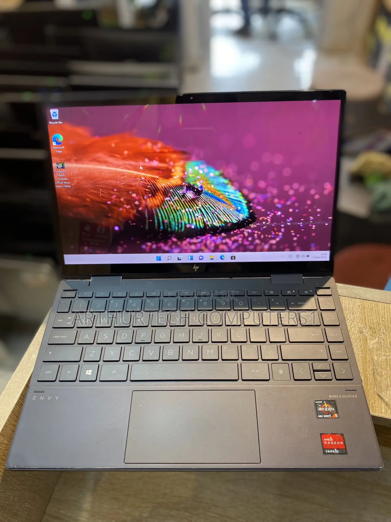 Laptop HP Envy Spectre XT 13 8GB AMD Ryzen 5 SSD 256GB