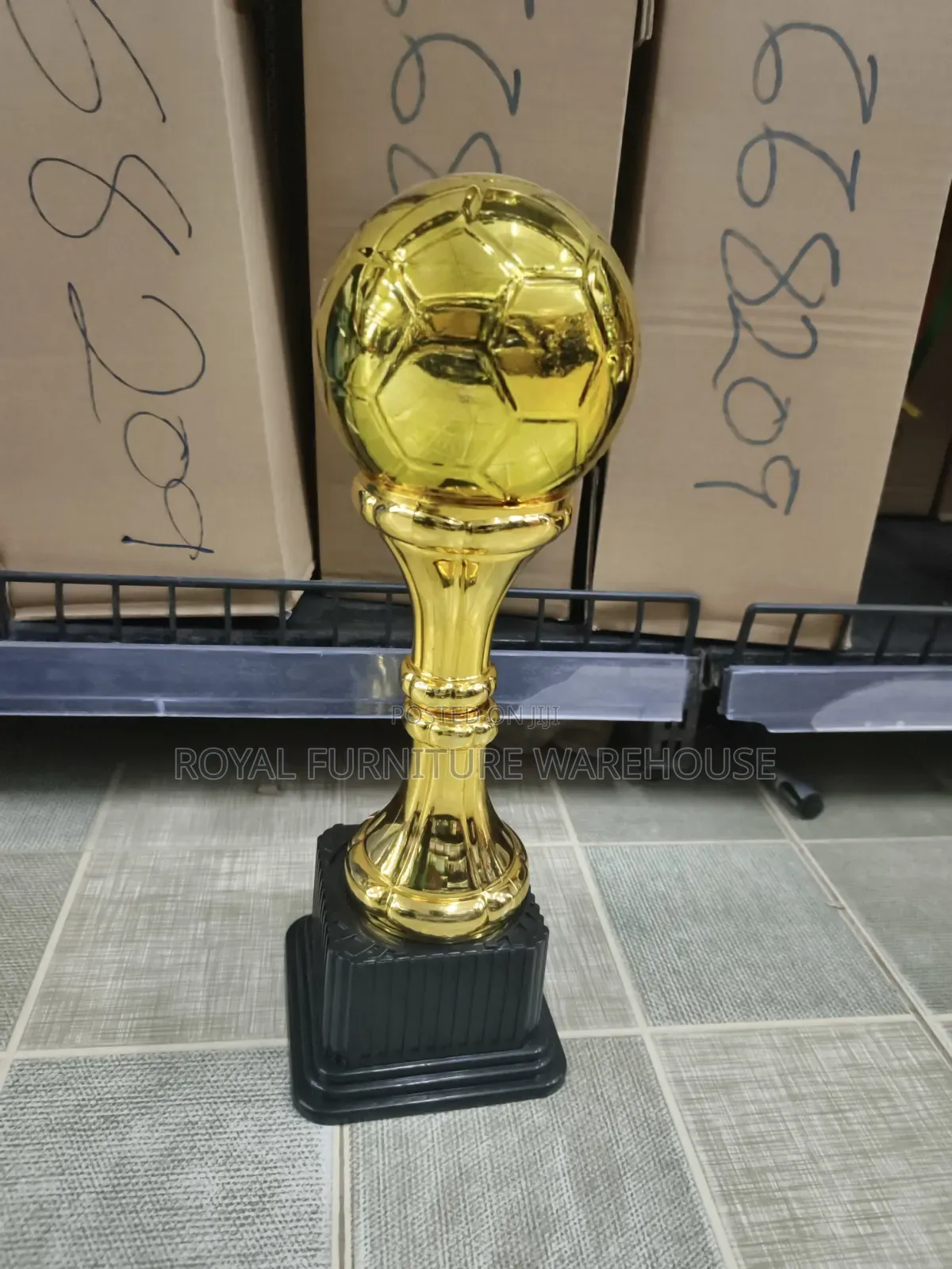 A Golden Football (Soccer) Trophy (668015)