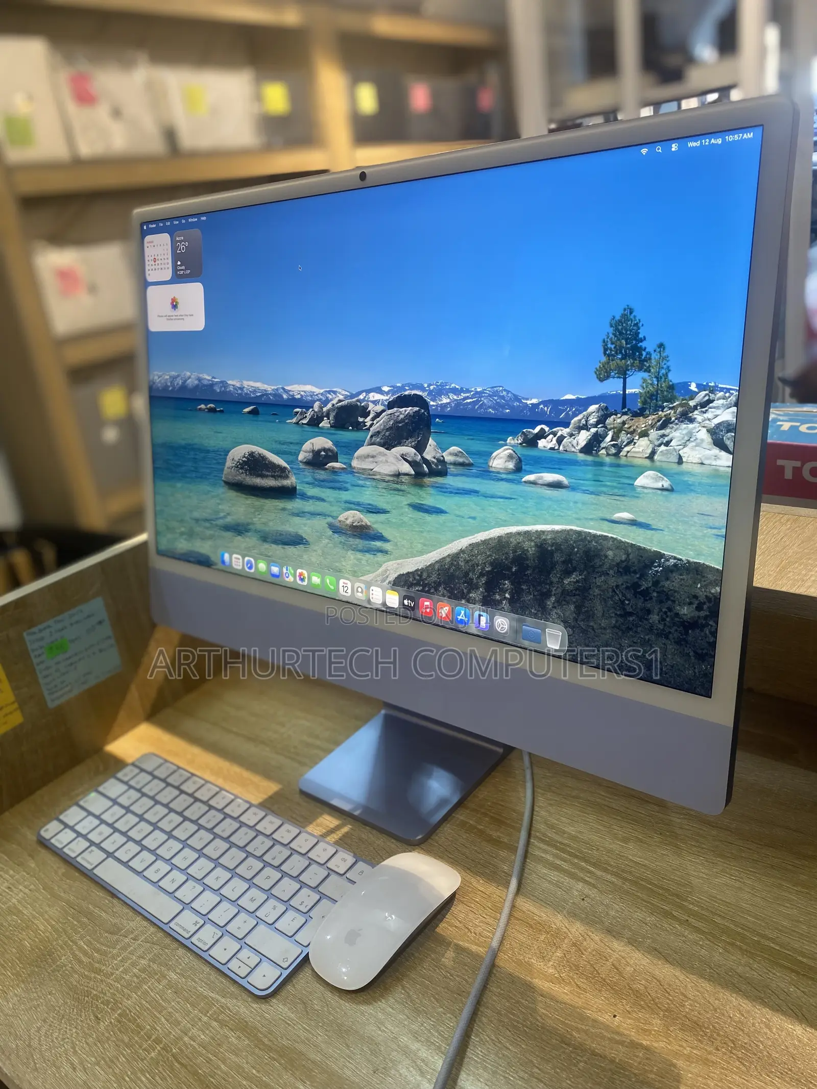 New Desktop Computer Apple iMac M4 16GB Apple M4 SSD 256GB