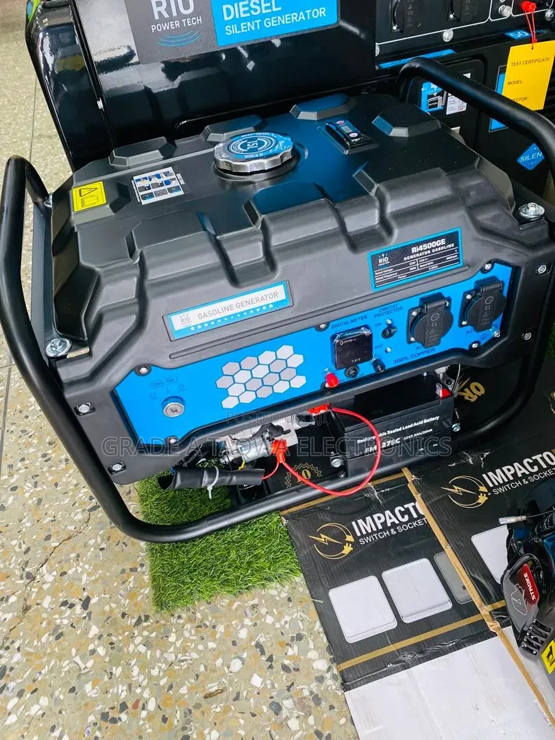 Rio Power Tech 3 5 KVA Diesel Gasoline Generator