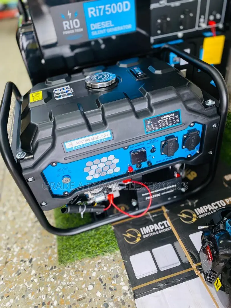 Rio Power Tech 3 5 KVA Diesel Gasoline Generator
