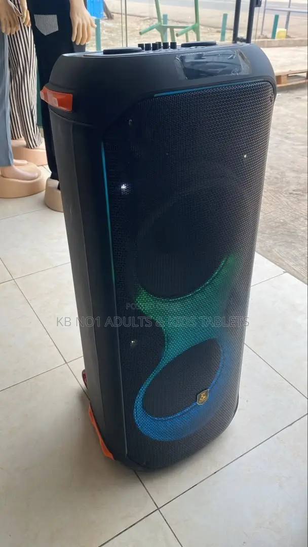 AVCROWNS RGB Party Speaker Boombox With Superior Bass Sound