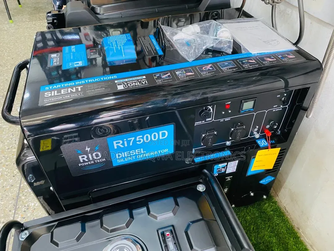 Silence Operation Rio 5.5 KVA Silent Generator